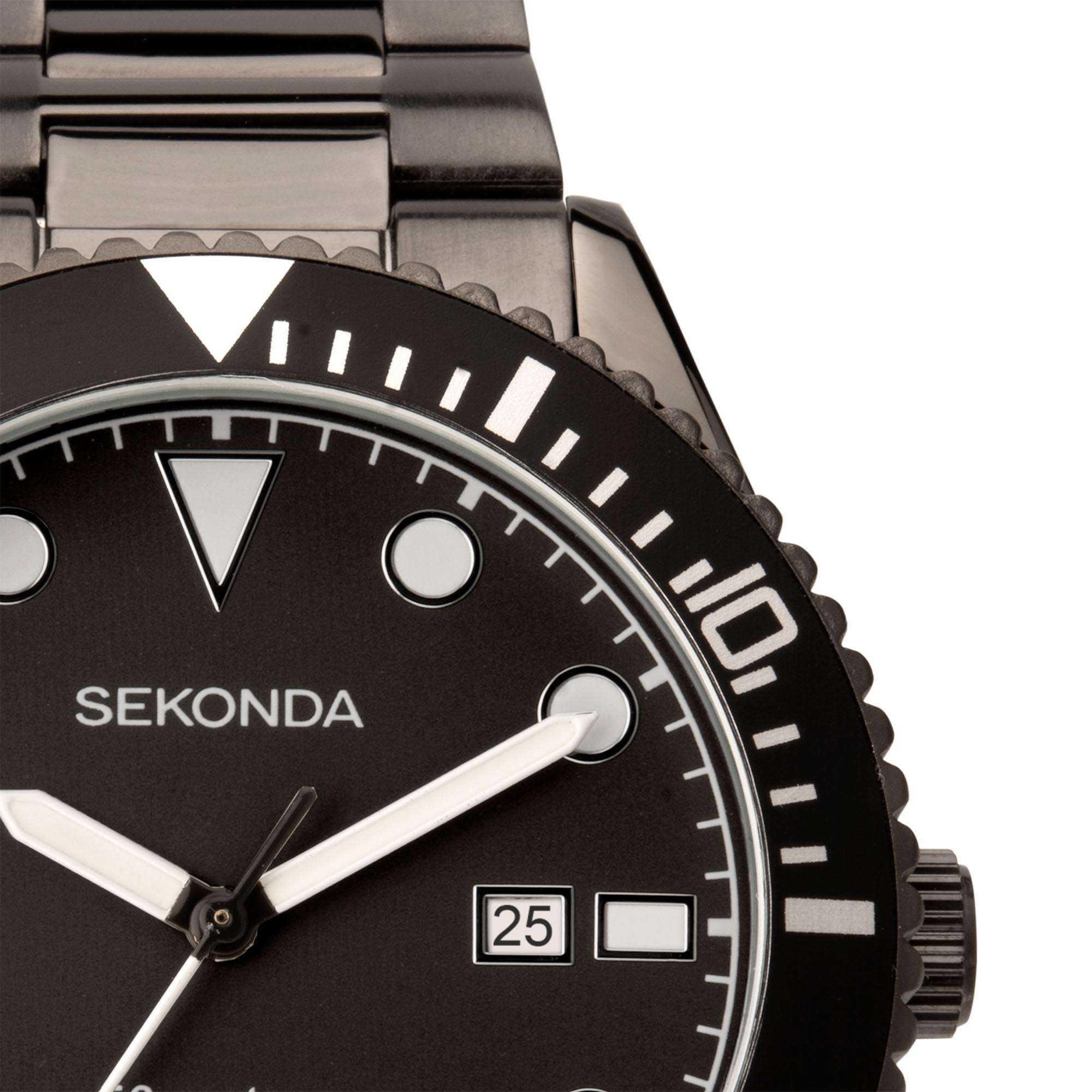 Sekonda Sports Quartz Grey Dial Grey Stainless Steel Bracelet Men's Watch 1984