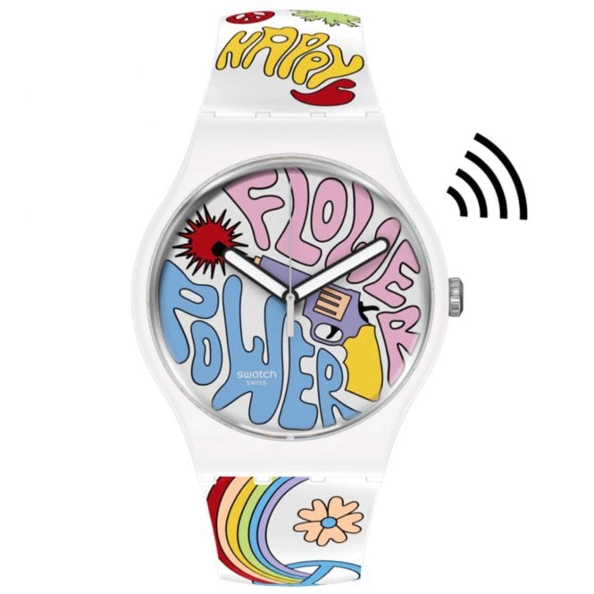 Swatch PEACEPAY! New Gent Watch SO32W108-5300