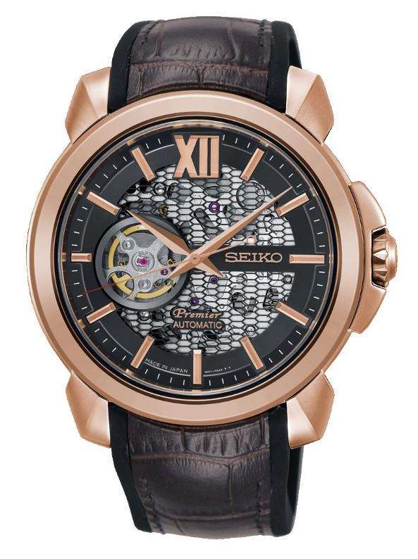 Seiko Premier Novak Djokovic Limited Edition Black Dial Men’s Watch SSA374J1