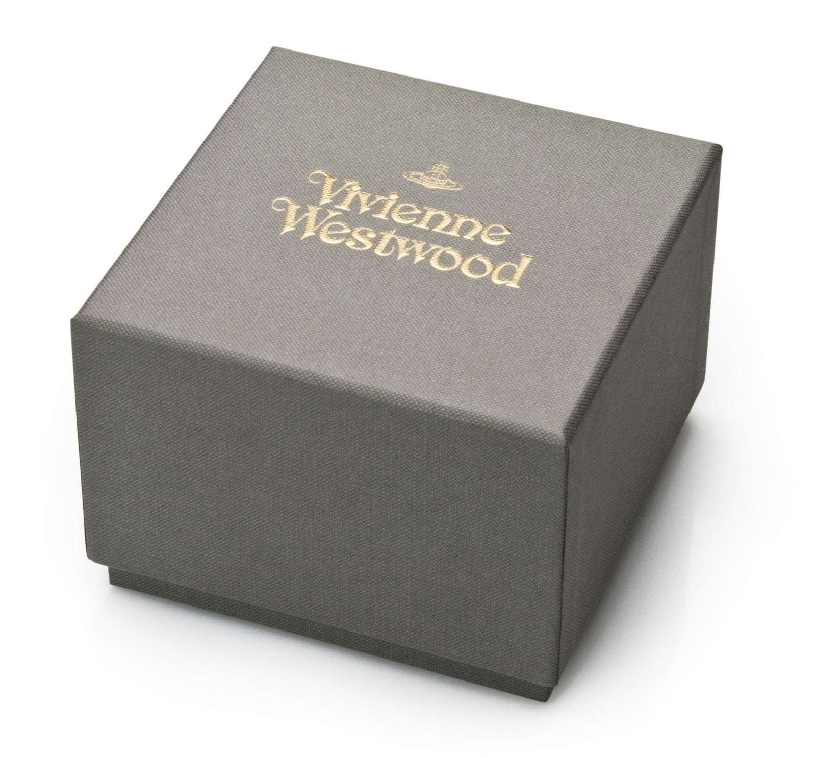 Vivienne Westwood Exhibitor Gold Dial Square Ladies' Watch VV087GDBR - WatchNation