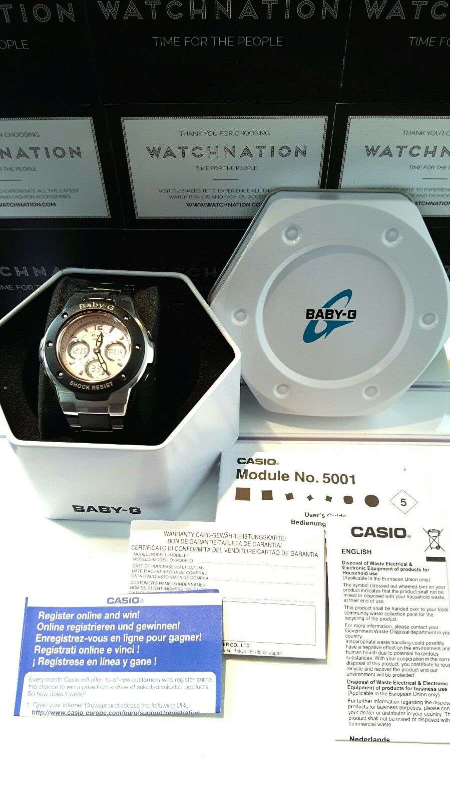 Casio Baby-G Women's Watch MSG-300C-1BER