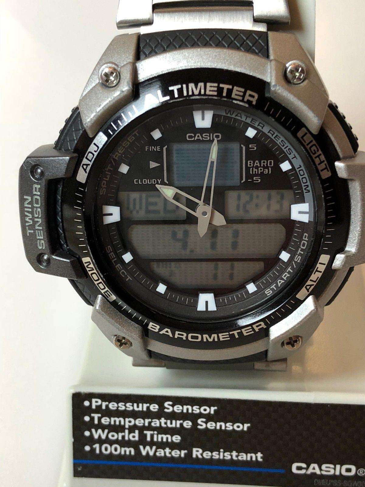 Casio Sports Gear Men's Alarm Chronograph SGW-400HD-1BVER - WatchNation