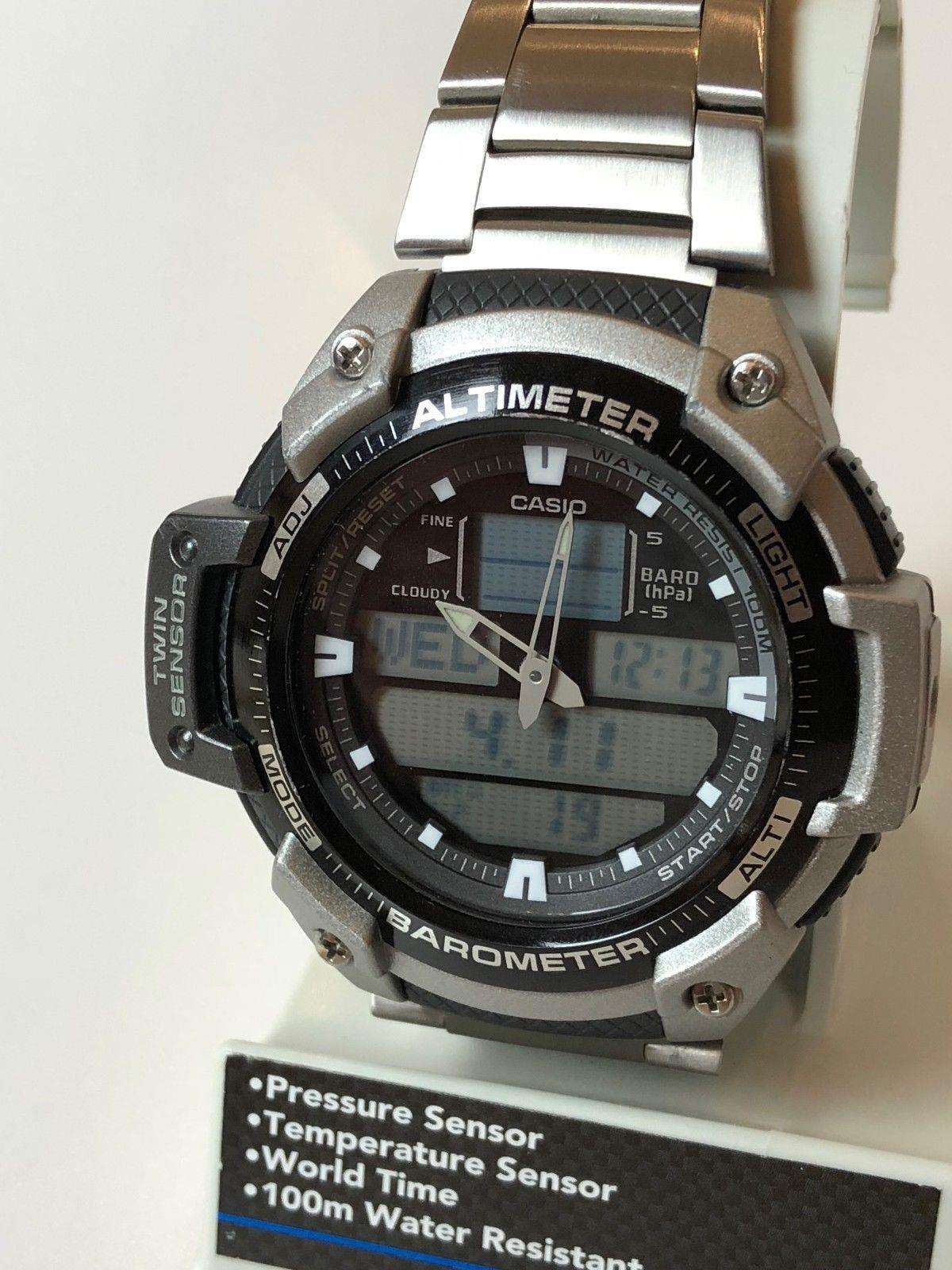 Casio Sports Gear Men's Alarm Chronograph SGW-400HD-1BVER - WatchNation