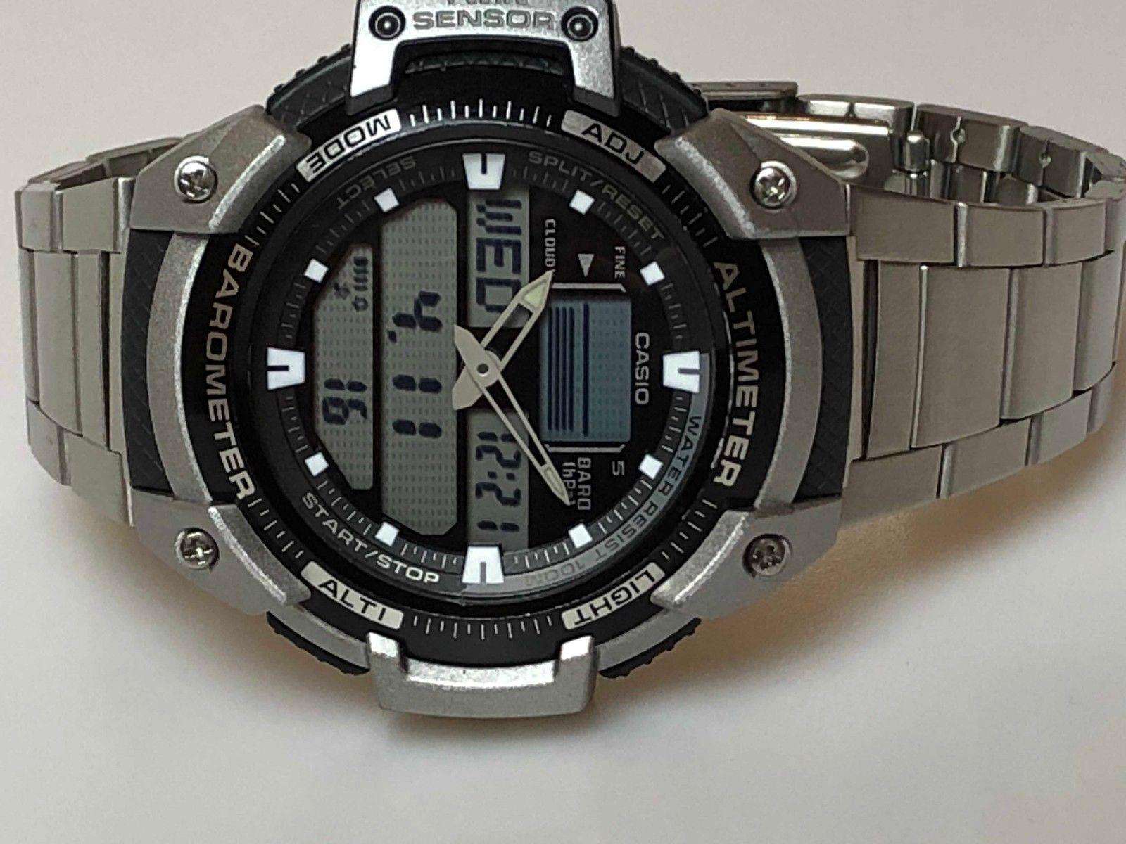 Casio Sports Gear Men's Alarm Chronograph SGW-400HD-1BVER - WatchNation