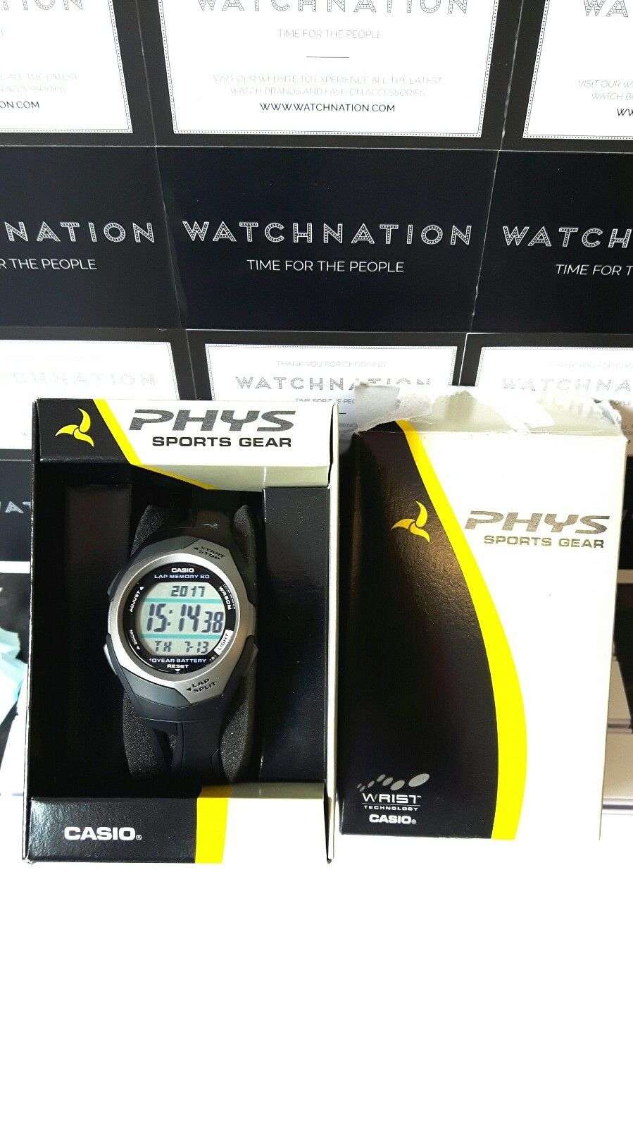 Casio Sport Quartz Digital Black Resin Strap Men's Watch STR-300C-1VER