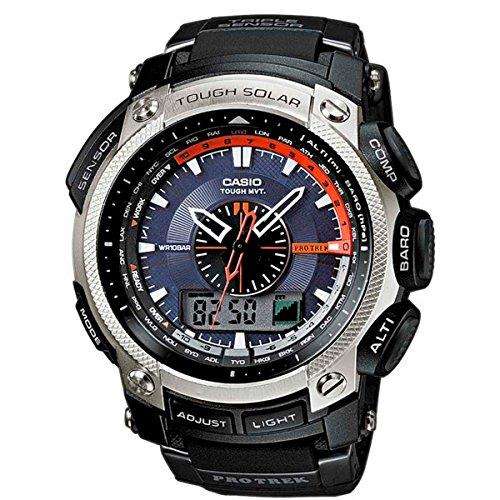 Casio Pro Trek Waveceptor Radio Controlled Men's Alarm Chronograph PRW-5000-1ER