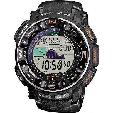 Casio Pro Trek Digital Multifunction Black Resin Strap Men’s Watch PRW-2500-1ER
