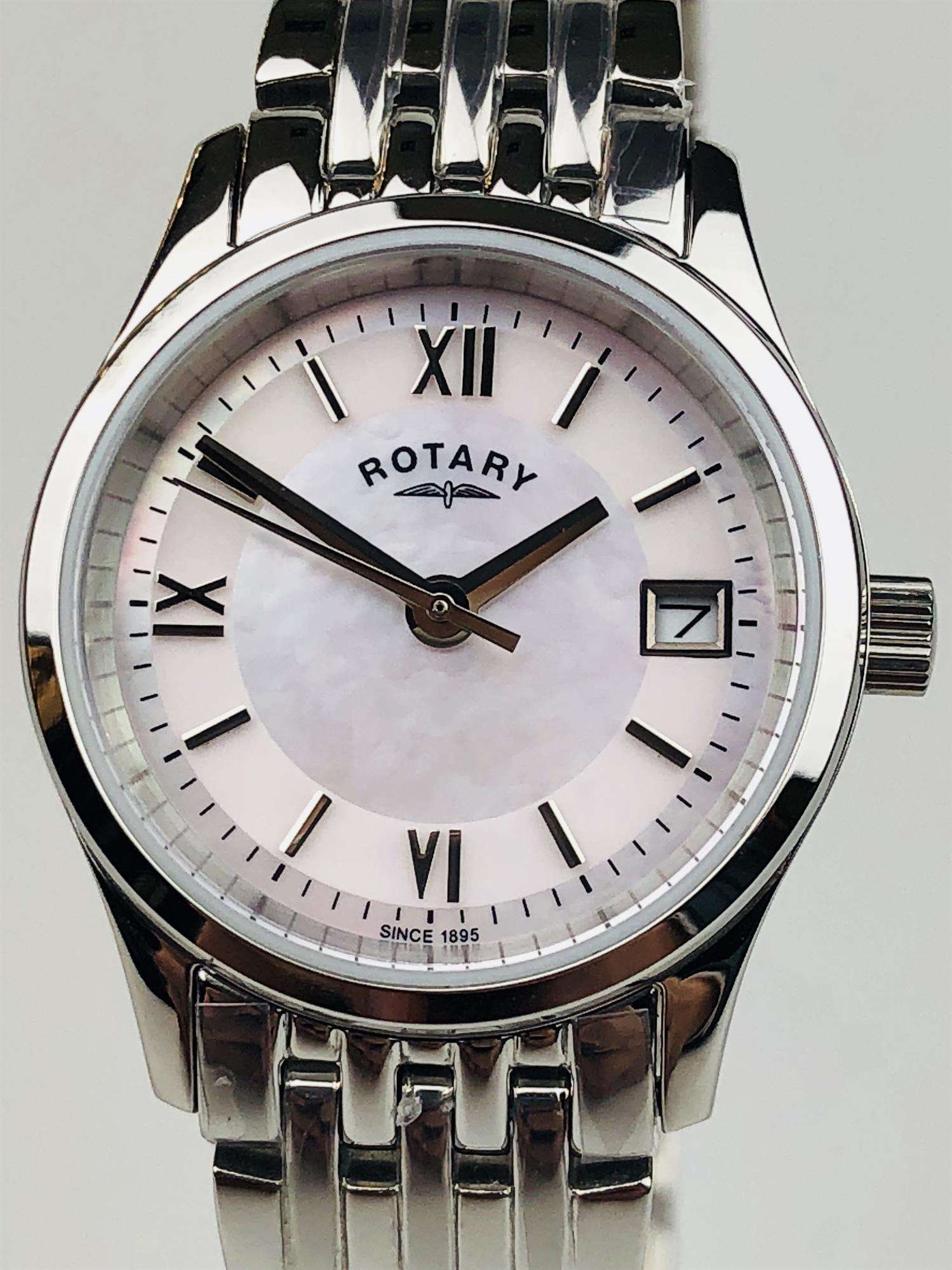 Rotary Core Mother of Pearl Dial Stainless Steel Ladies' Watch LB00792/07