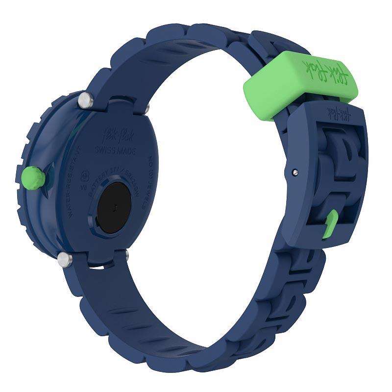 Flik Flak Solo Dark Blue Strap Kid's Watch FCSP086