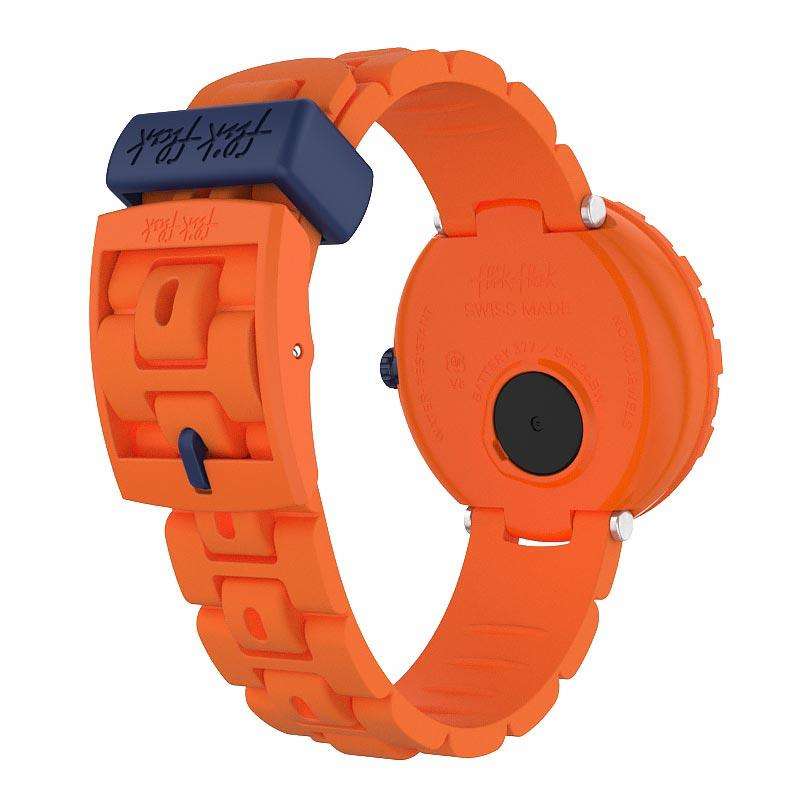 Flik Flak Solo Orange Strap and Case Kid's Watch FCSP087