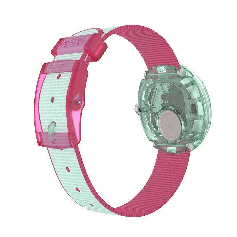Flik Flak Color Blast Turquoise Strap Kid's Watch FPNP046