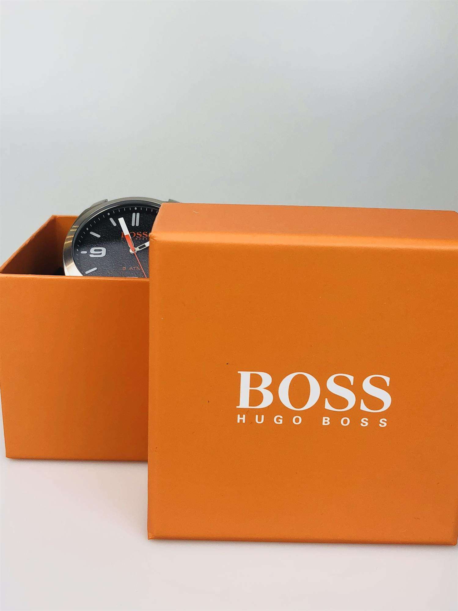 The Watch: Hugo Boss Orange Cape Town Stainless Steel Mesh Strap Stainless Steel Case Men’s Watch 1550013In a homage to the mountainous city from which it takes its name, this Hugo Boss Orange Cape Town Stainless Steel Men’s Watch (1550013) features a confident stainless steel mesh bracelet and case, with a sleek and contemporary dial design ensuring this sense of adventure is underpinned by the Hugo Boss design ethos. Key Features:Quartz MovementBlack DialStainless Steel Mesh BraceletWater Resistant t