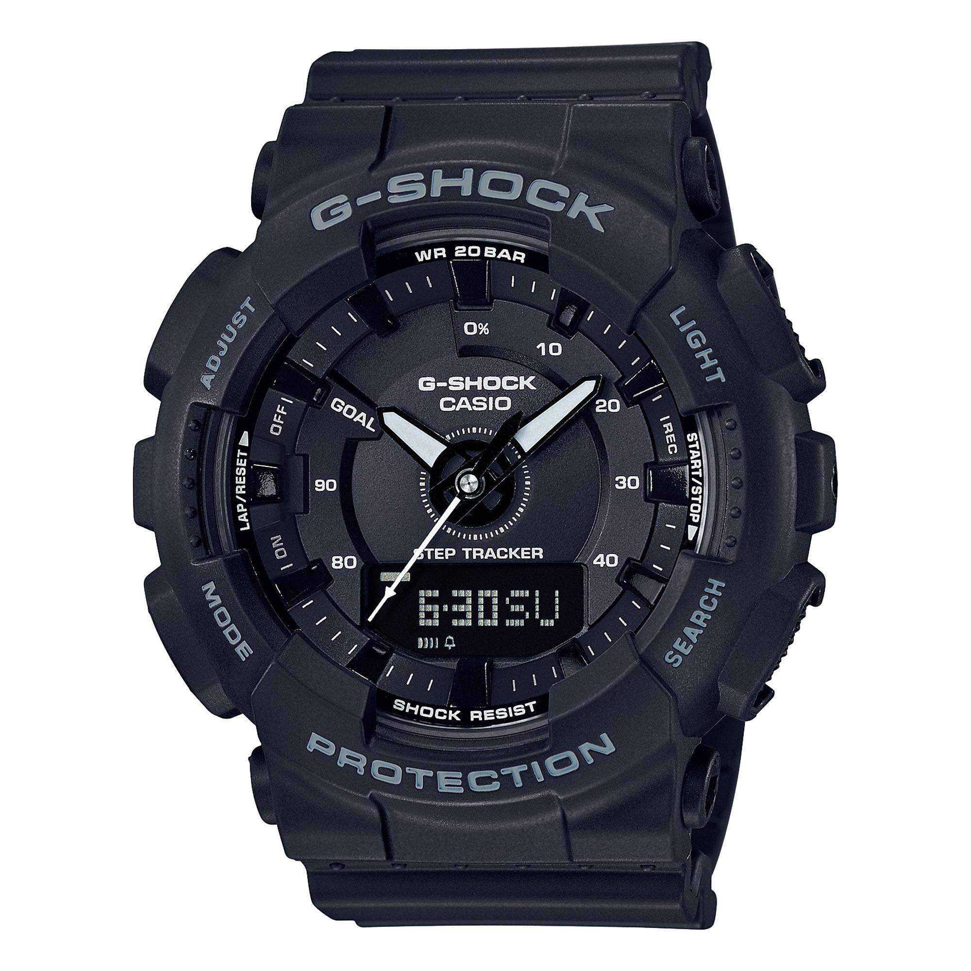 Casio Limited Edition G-Shock Black Compact Case Mens Watch GMA-S130-1AER 49mm