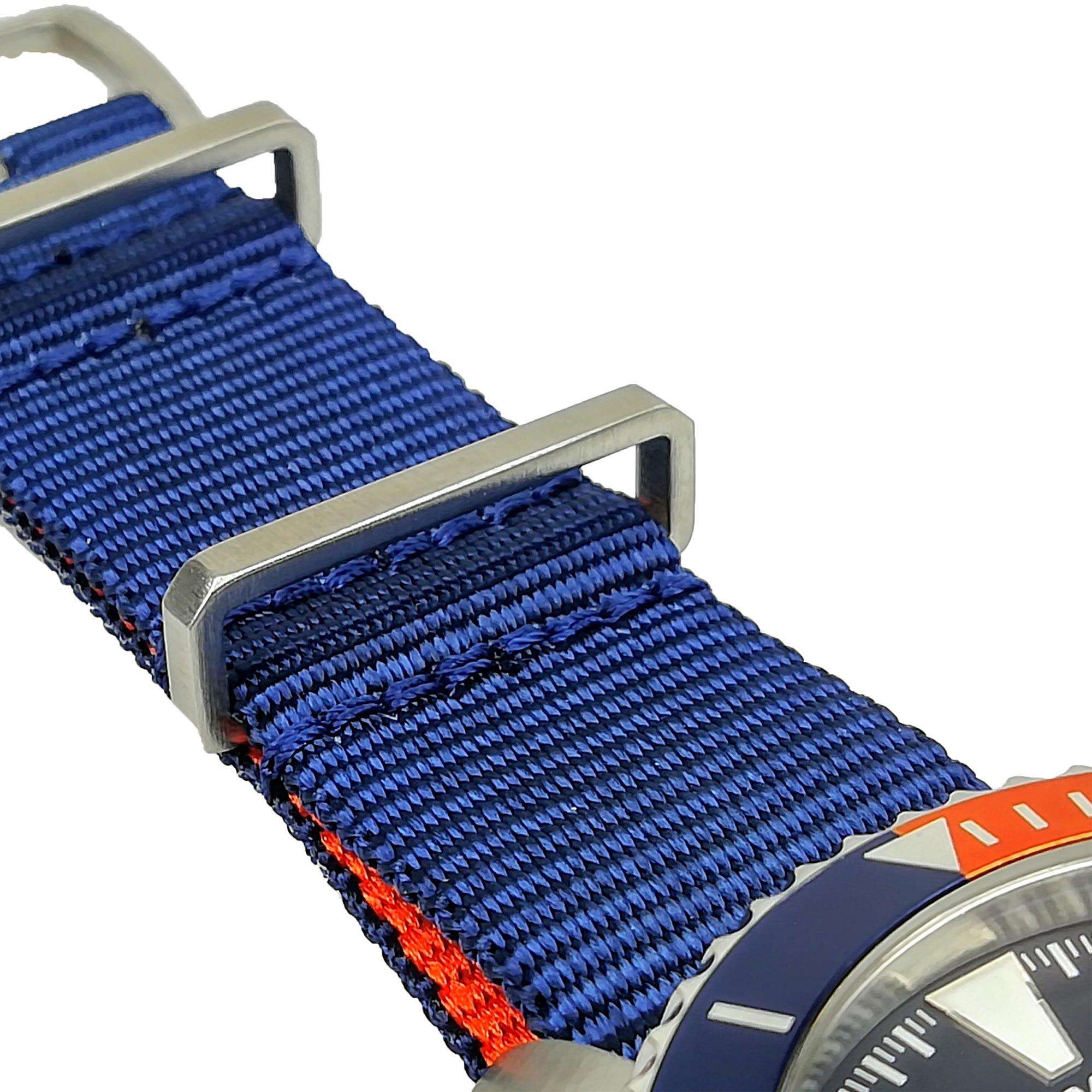 Hamilton Khaki Navy Scuba Automatic Blue Dial Blue NATO Strap Men's Watch H82365941