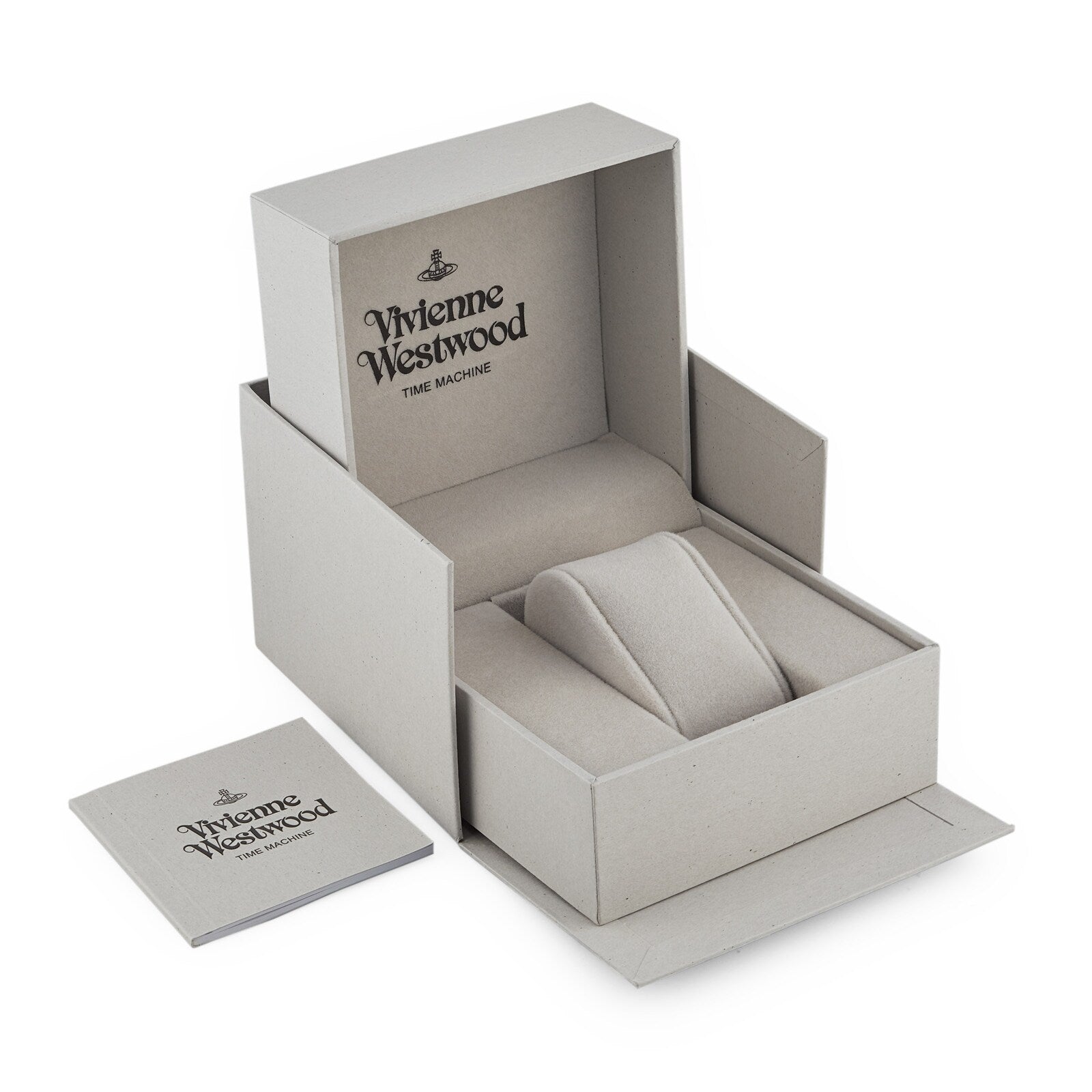 Vivienne Westwood Wallace Quartz Two Tone Rose Gold Silver Dial Stainless Steel Ladies' Watch VV208RSSL