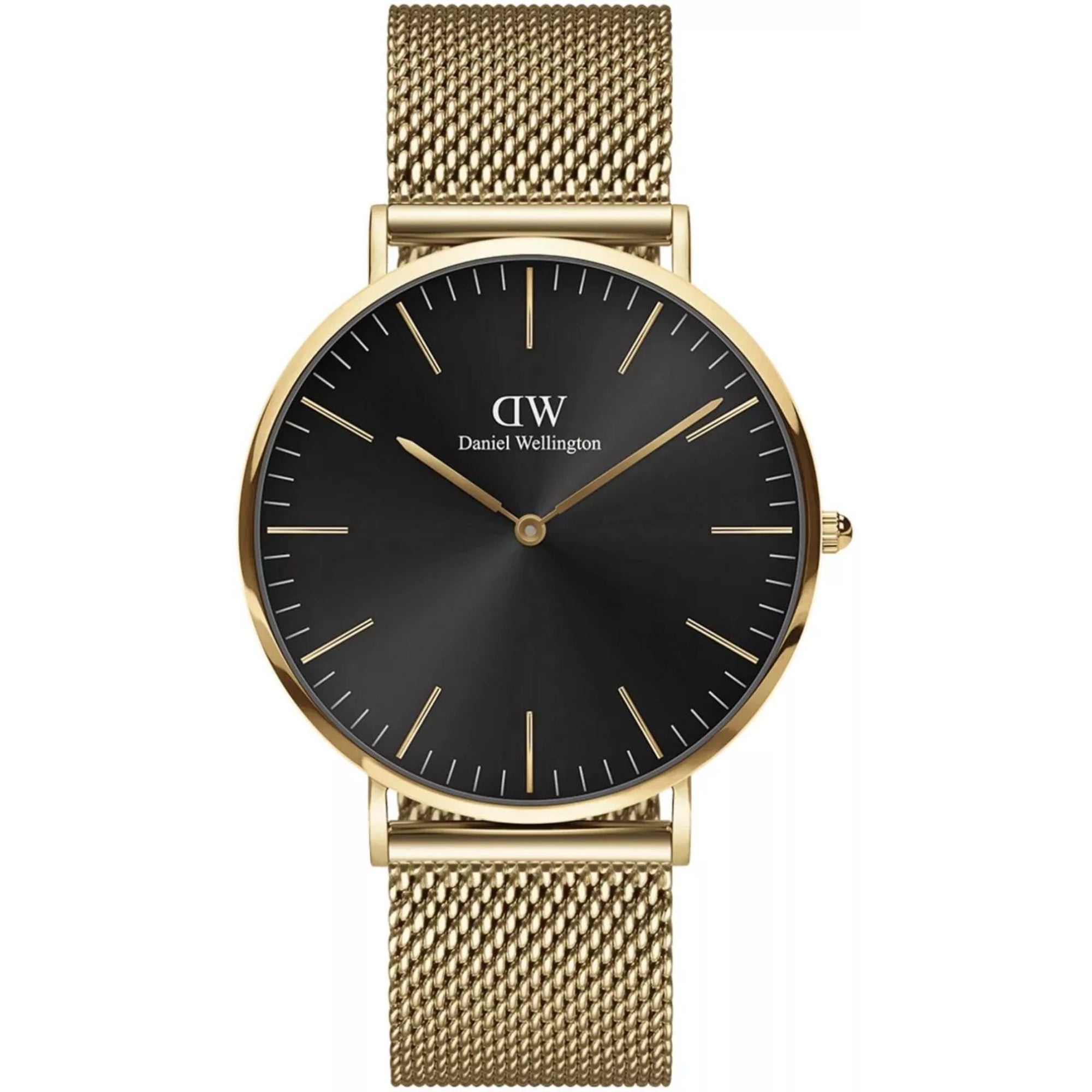 Daniel Wellington Classic Evergold G Black Dial Sunray Men’s Watch DW00100631