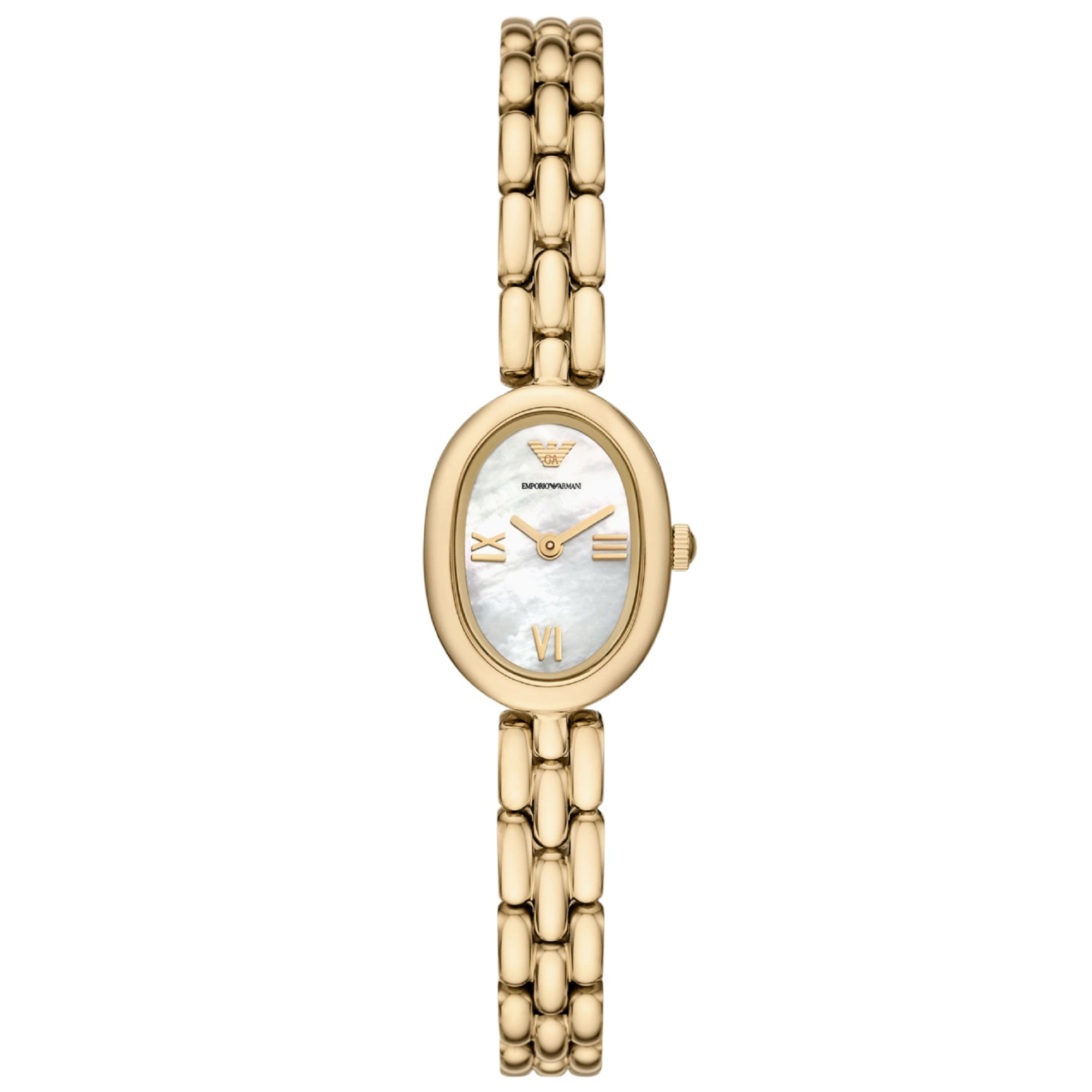 Emporio Armani Sinfonia 24mm White Dial Steel Ladies Quartz Watch AR11721