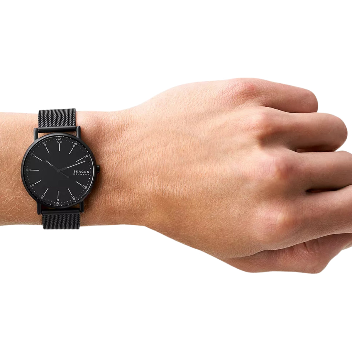 Skagen Signatur Midnight Dial Steel Strap Men’s Watch SKW6579