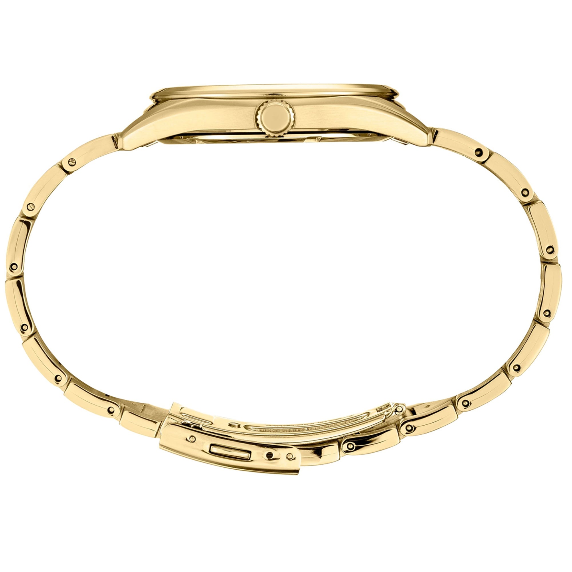 Seiko SUR314P1 gold-tone stainless steel case side profile
