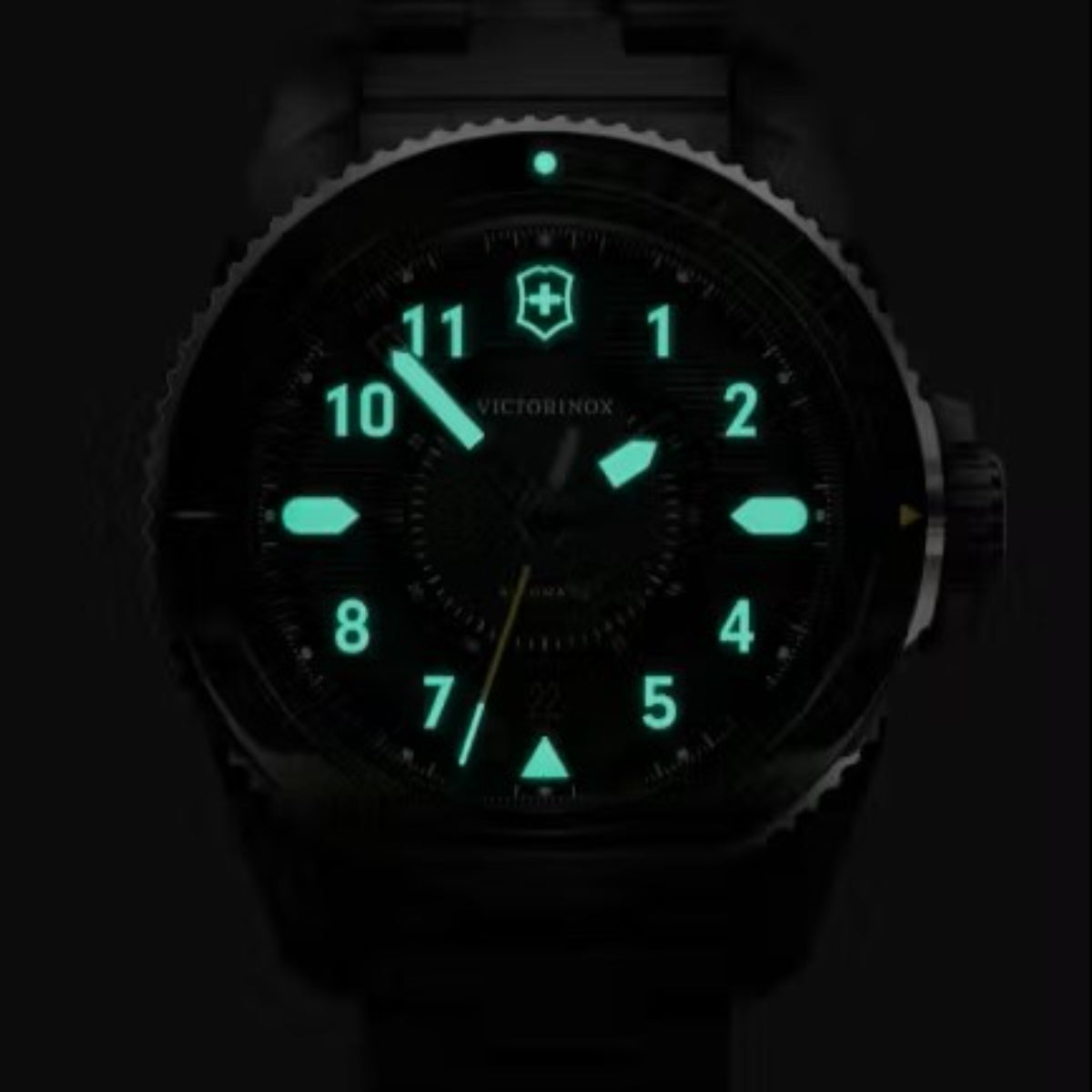 Victorinox Journey 1884 Automatic Green Dial Steel Strap Men's Watch 242015