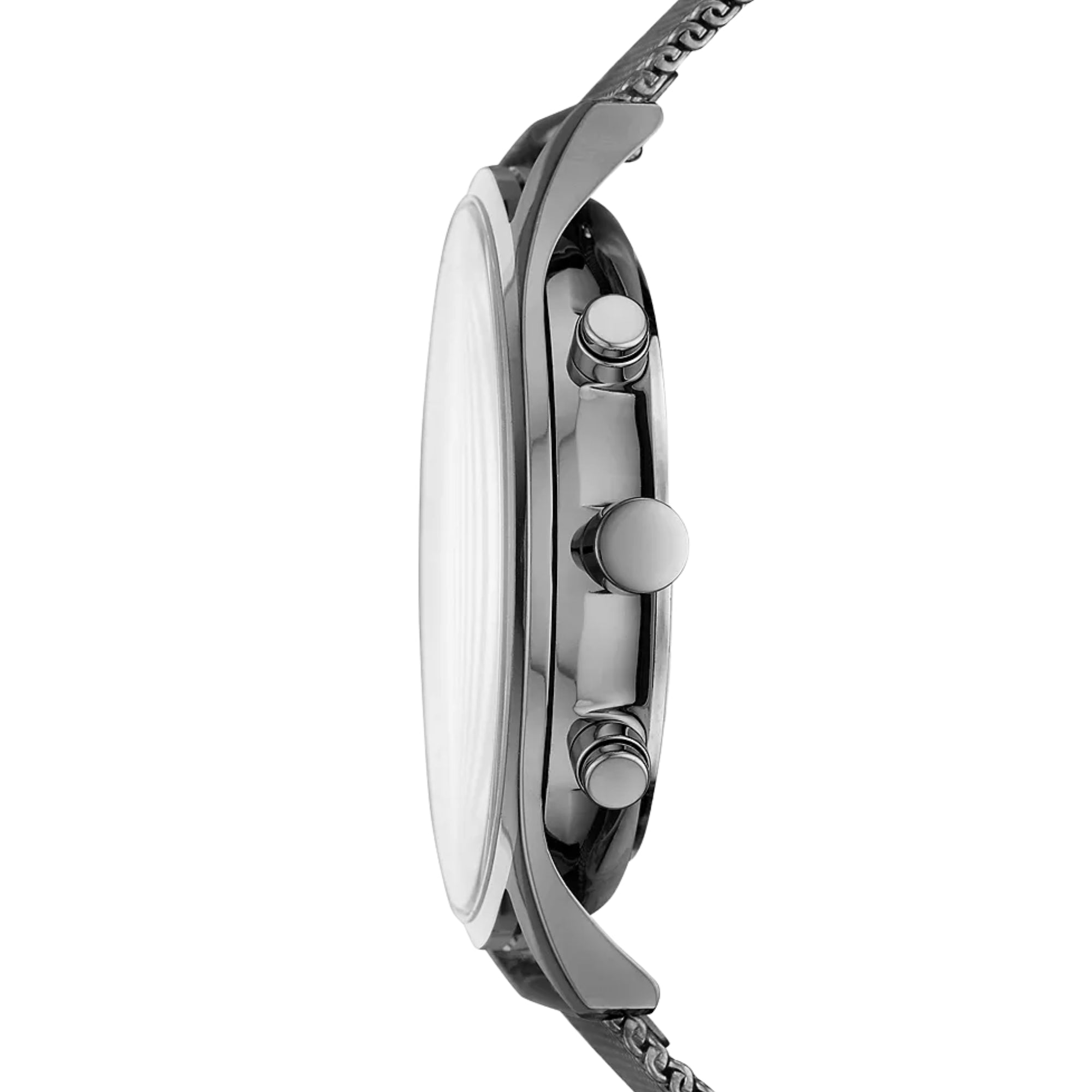 Skagen Holst Chronograph Charcoal Steel Mesh Strap Charcoal Dial Men’s Watch SKW6608