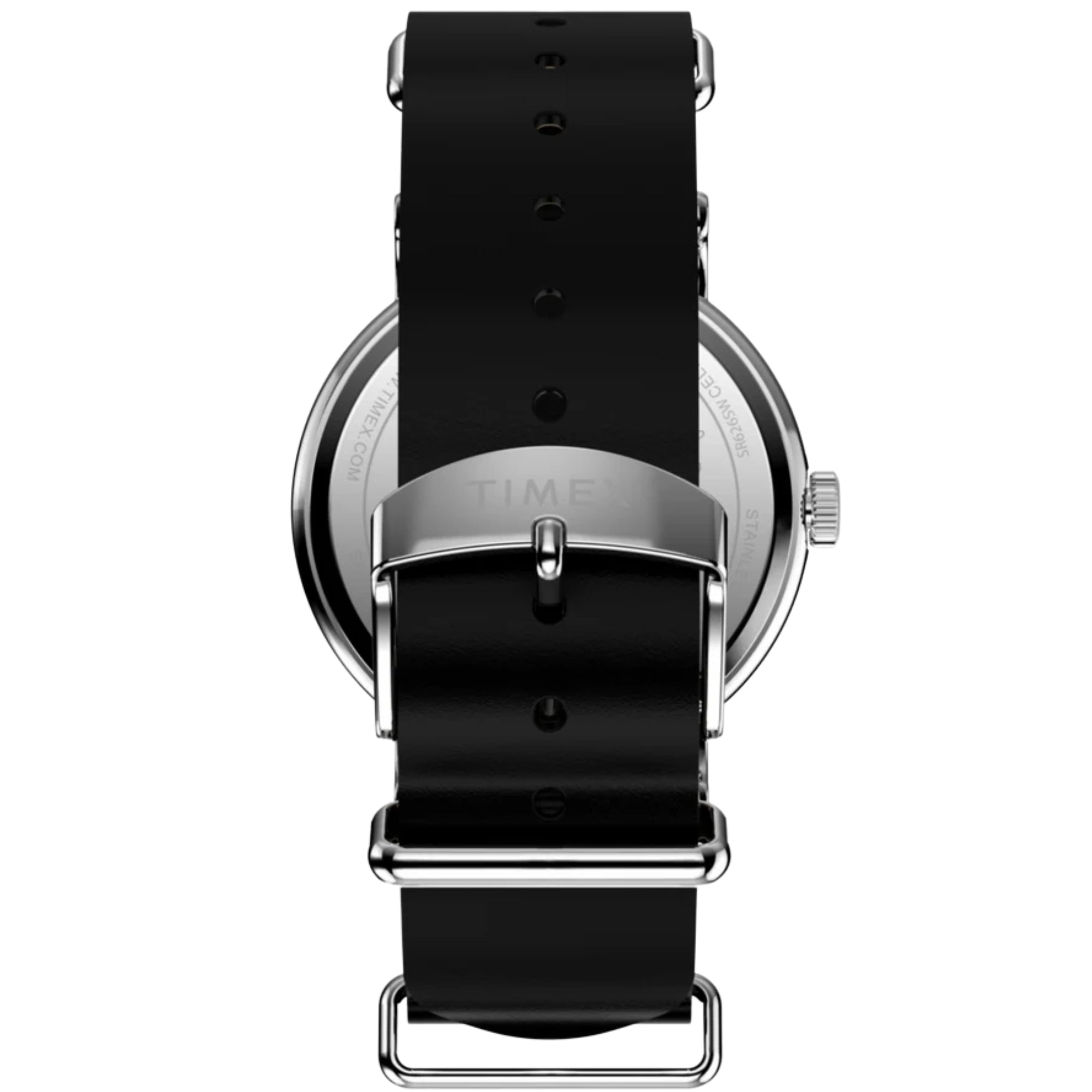 Timex Peanuts 40mm White Dial Leather Quartz Watch TW2Y60900