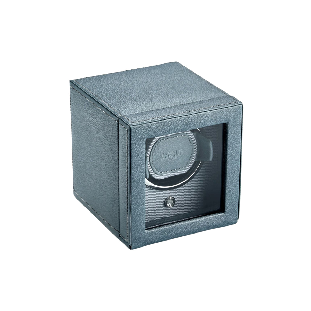 WOLF Cub Future Grey Single Watch Winder with Cover 461165