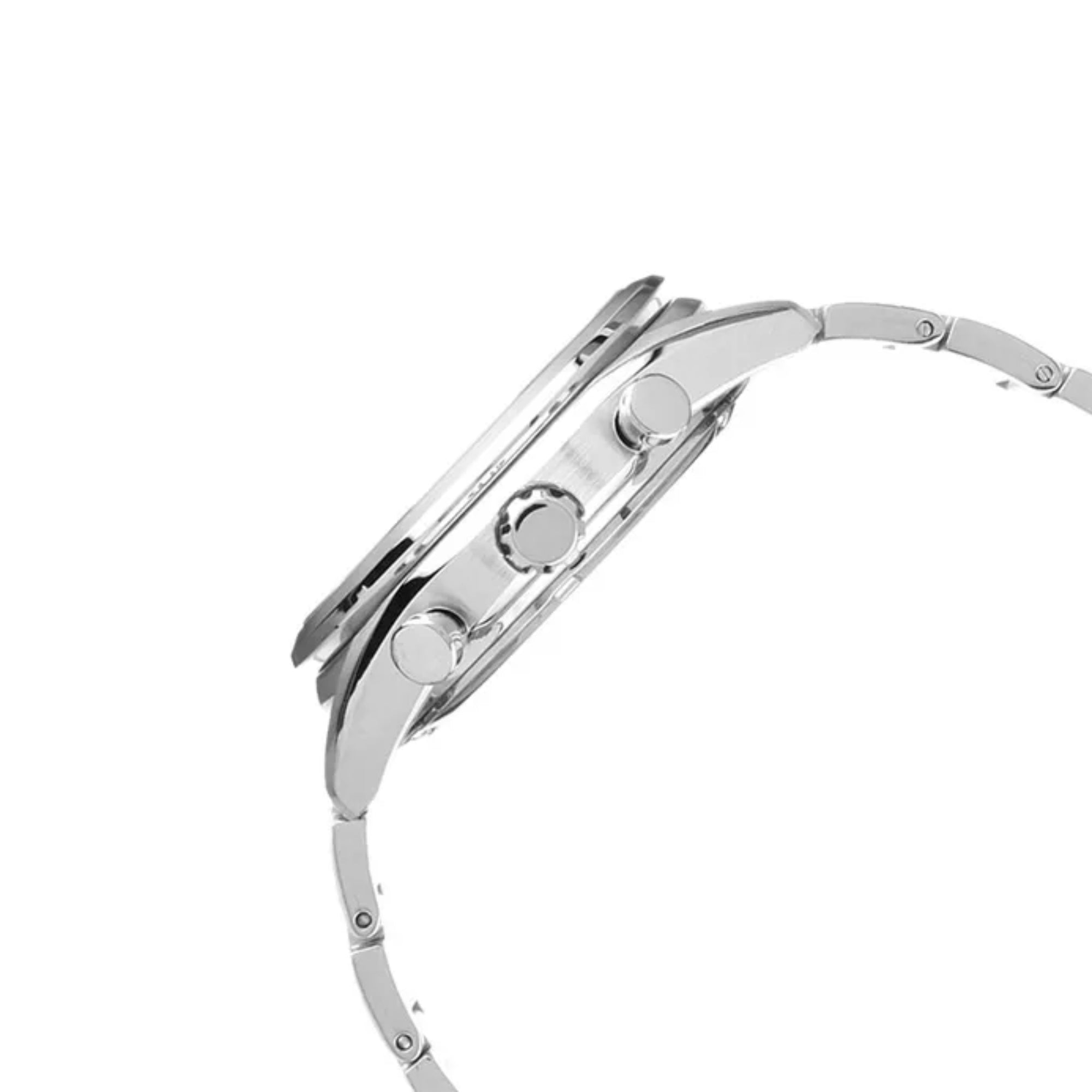 Seiko Conceptual Solar Quartz Blue Chronograph Dial Steel Bracelet Men's Watch SSC801P1