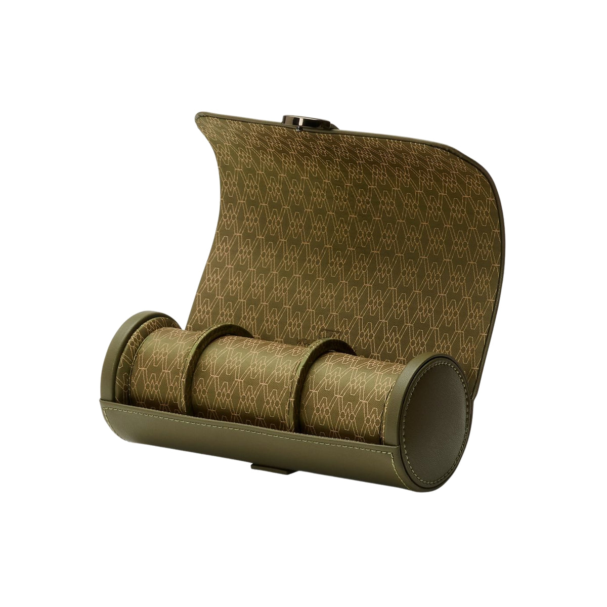 WOLF Earth 190th Anniversary Collection Single Olive Triple Watch Roll 190641