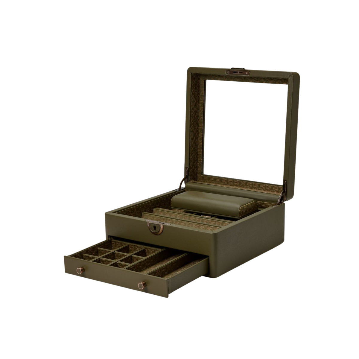 WOLF Earth 190th Anniversary Collection Single Olive Watch Stand Box 190741