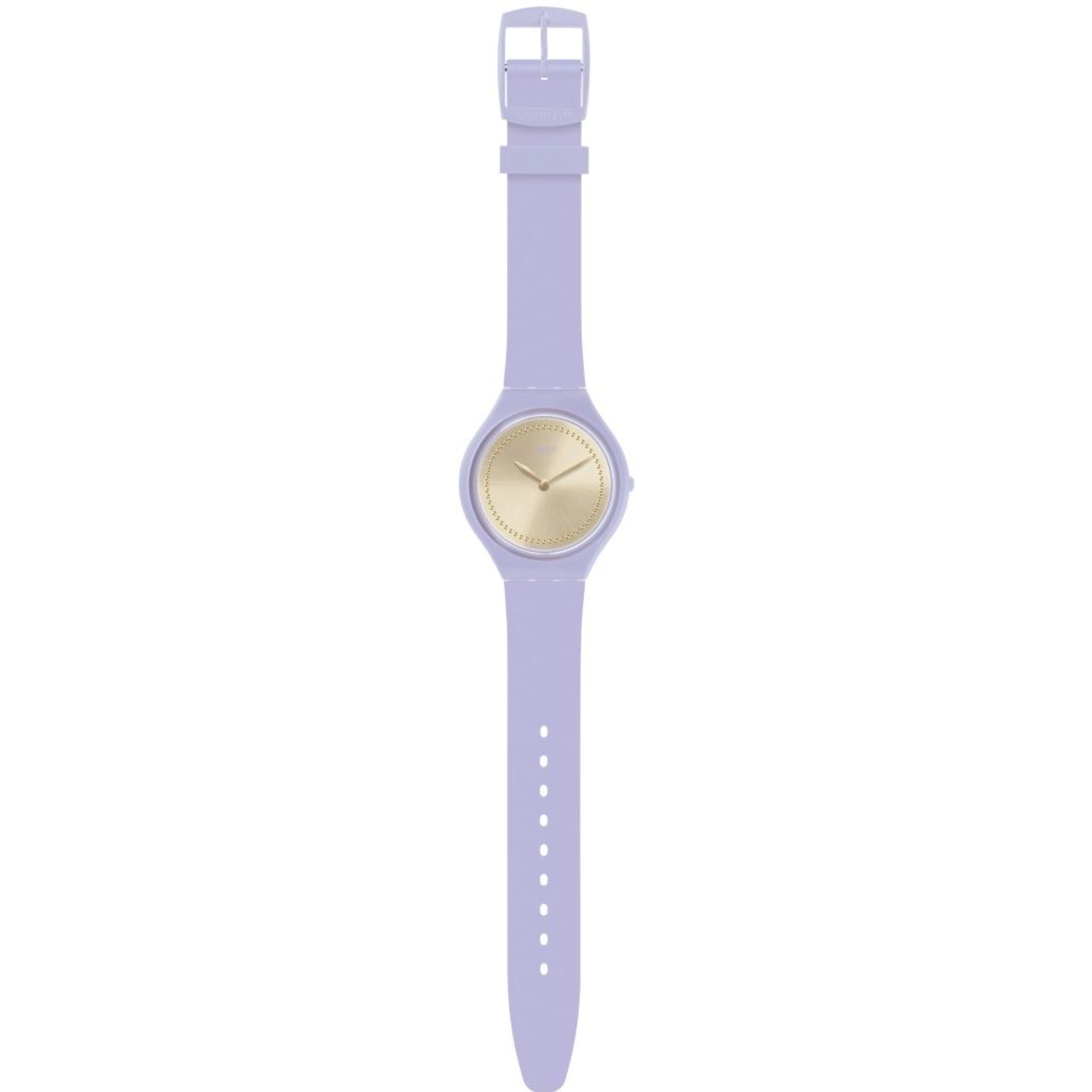 Swatch Skin Skinlavande Sparkles Champagne Dial Ladies Watch SVOV100