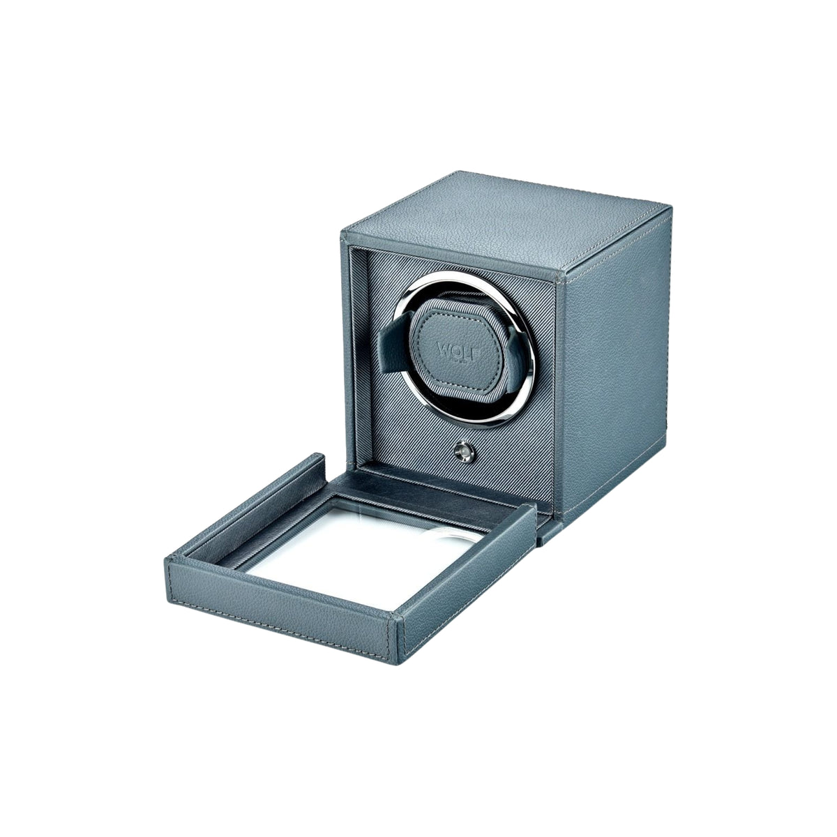 WOLF Cub Future Grey Single Watch Winder with Cover 461165
