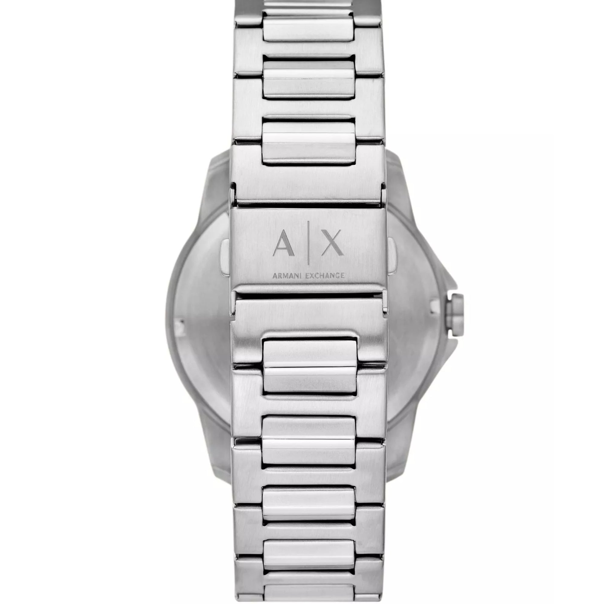 Armani Exchange Banks 44mm Blue Dial Steel Mens Quartz Watch AX1767