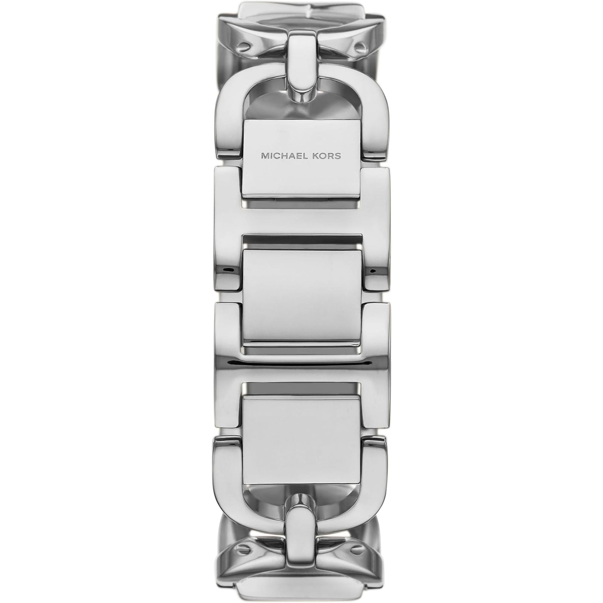 Michael Kors Empire Stainless Steel Strap Silver Dial Women's Watch MK7407