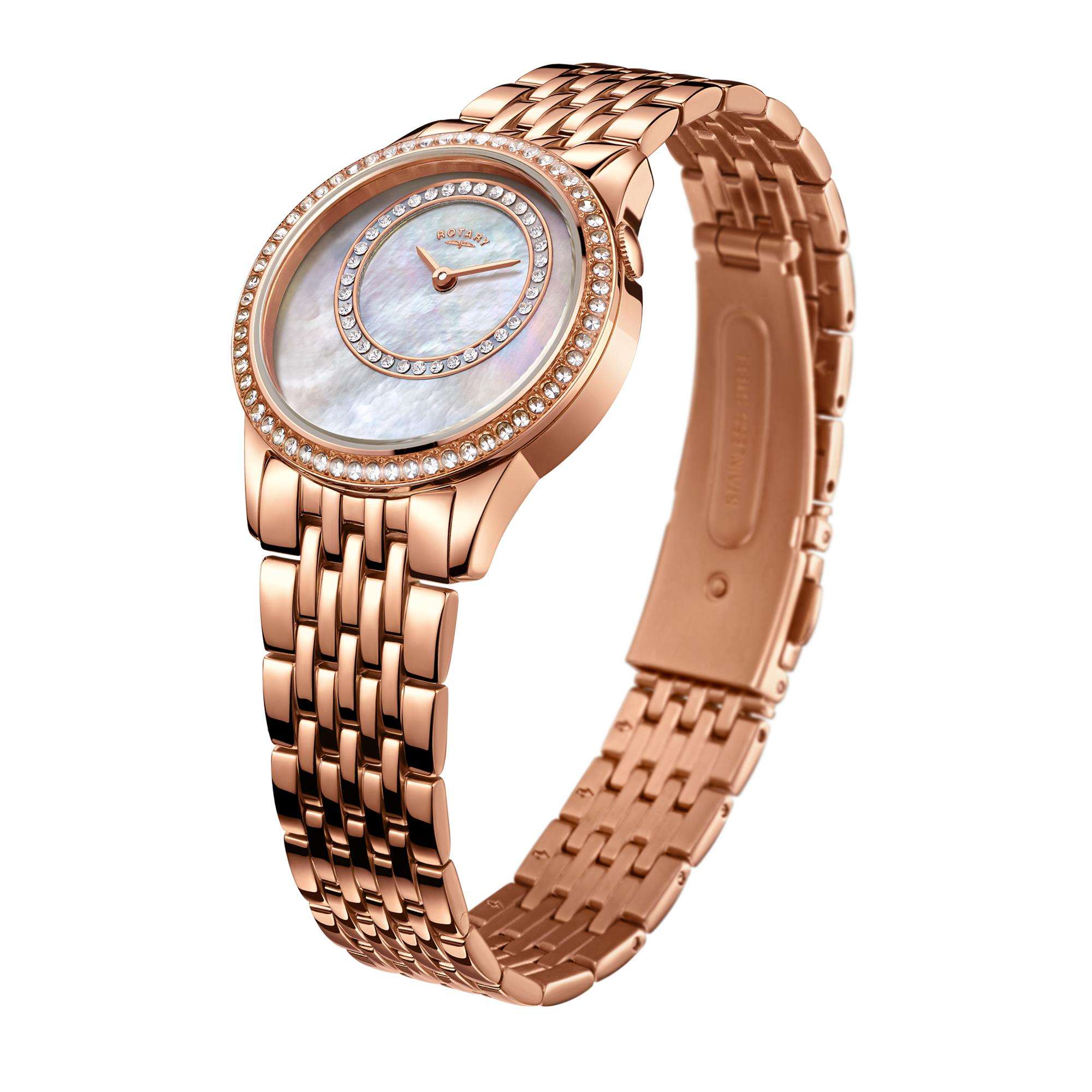 Rotary Classic Rose Gold Ladies’ Watch - WatchNation