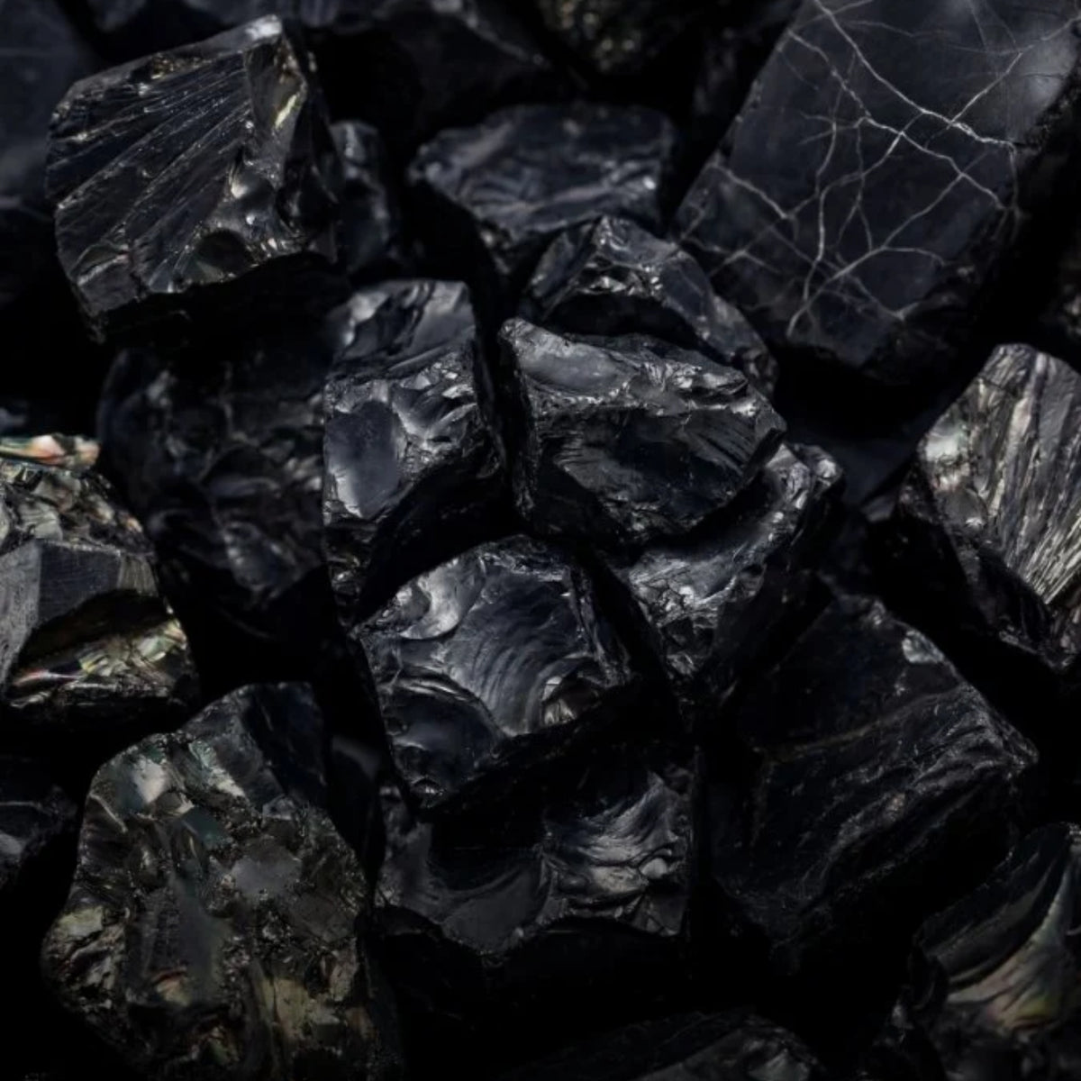 Nivada Grenchen F77 68058A77 raw black shungite stone texture used for dial material inspiration