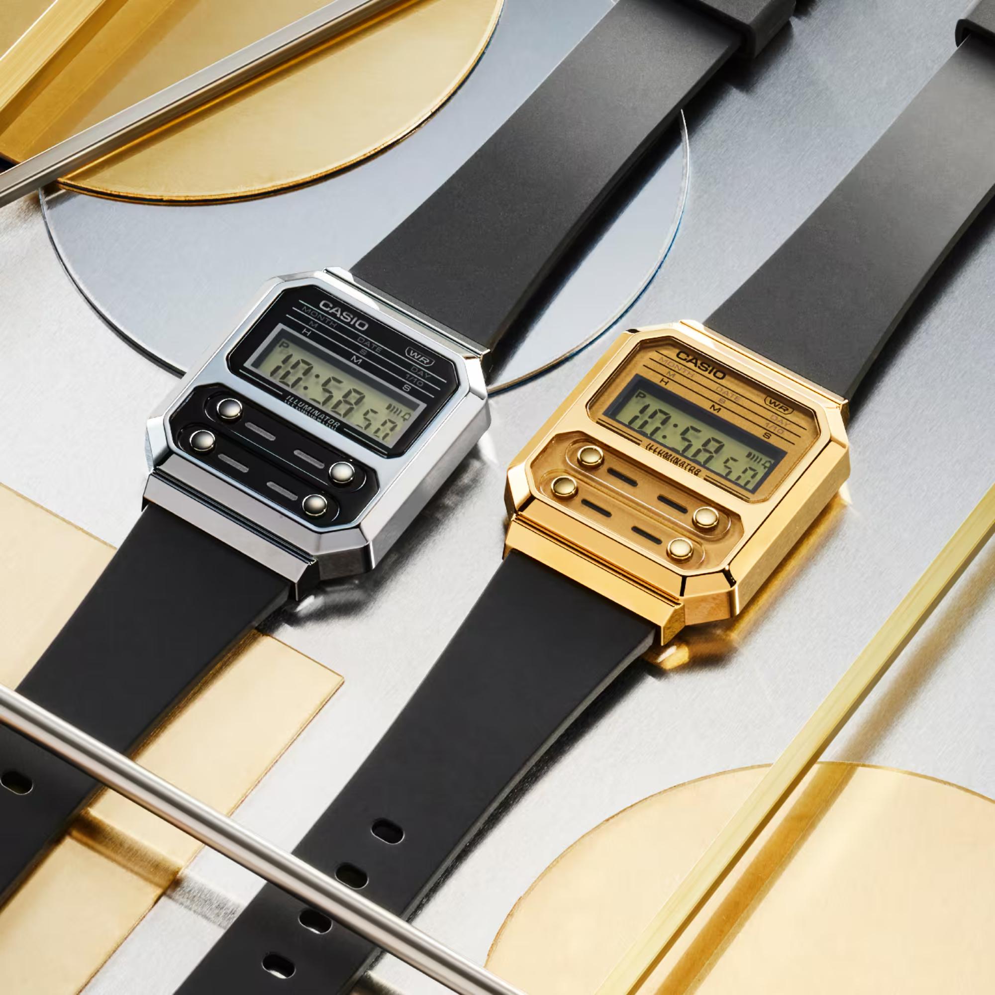 Casio Vintage Gold Unisex Watch A100WEFG-9AEF