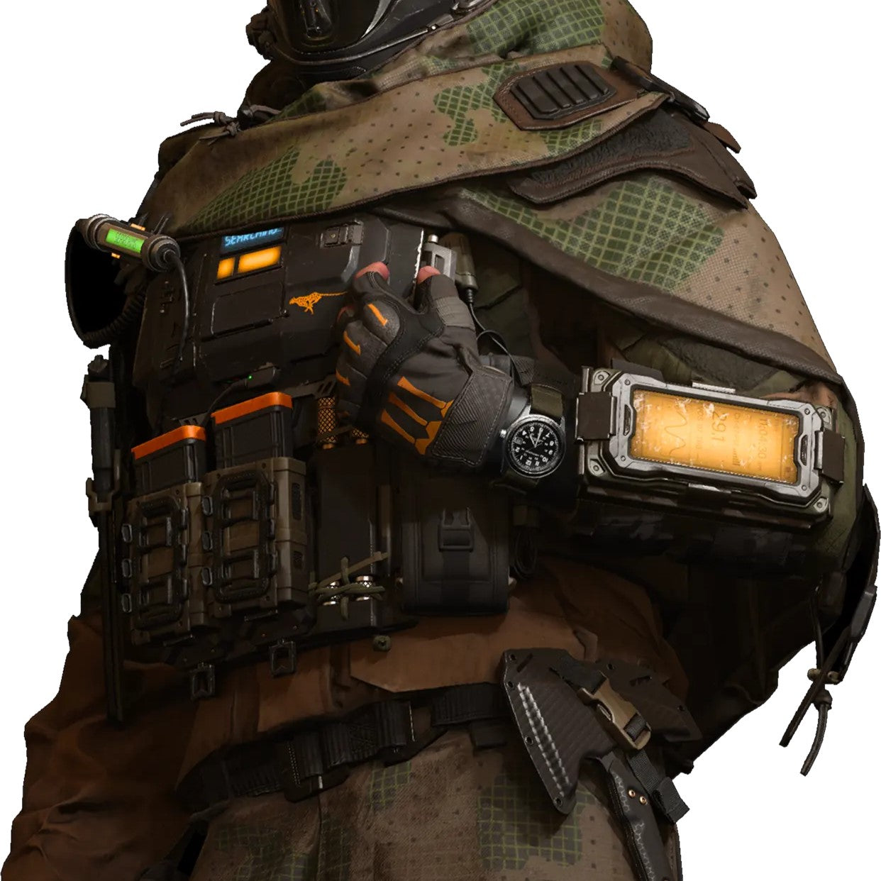 Hamilton x Call of Duty Black Ops 7 Khaki Field Special Edition Black Dial NATO Strap Men's Watch H70475930