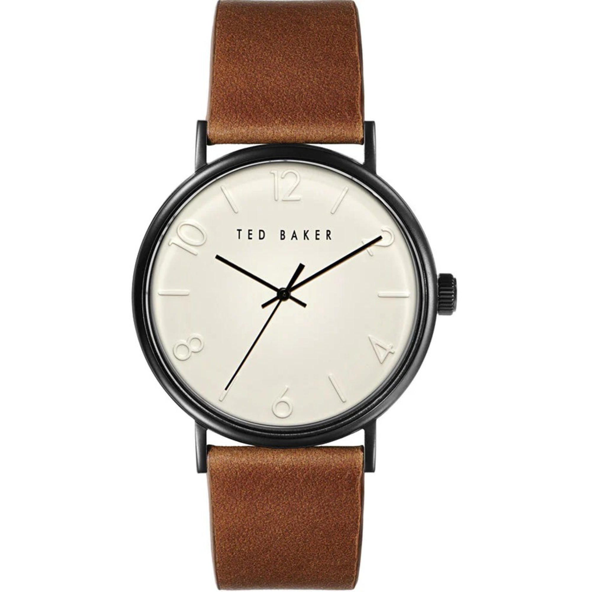 Ted Baker Phylipa Tan Leather Strap Men's Watch BKPPGF110