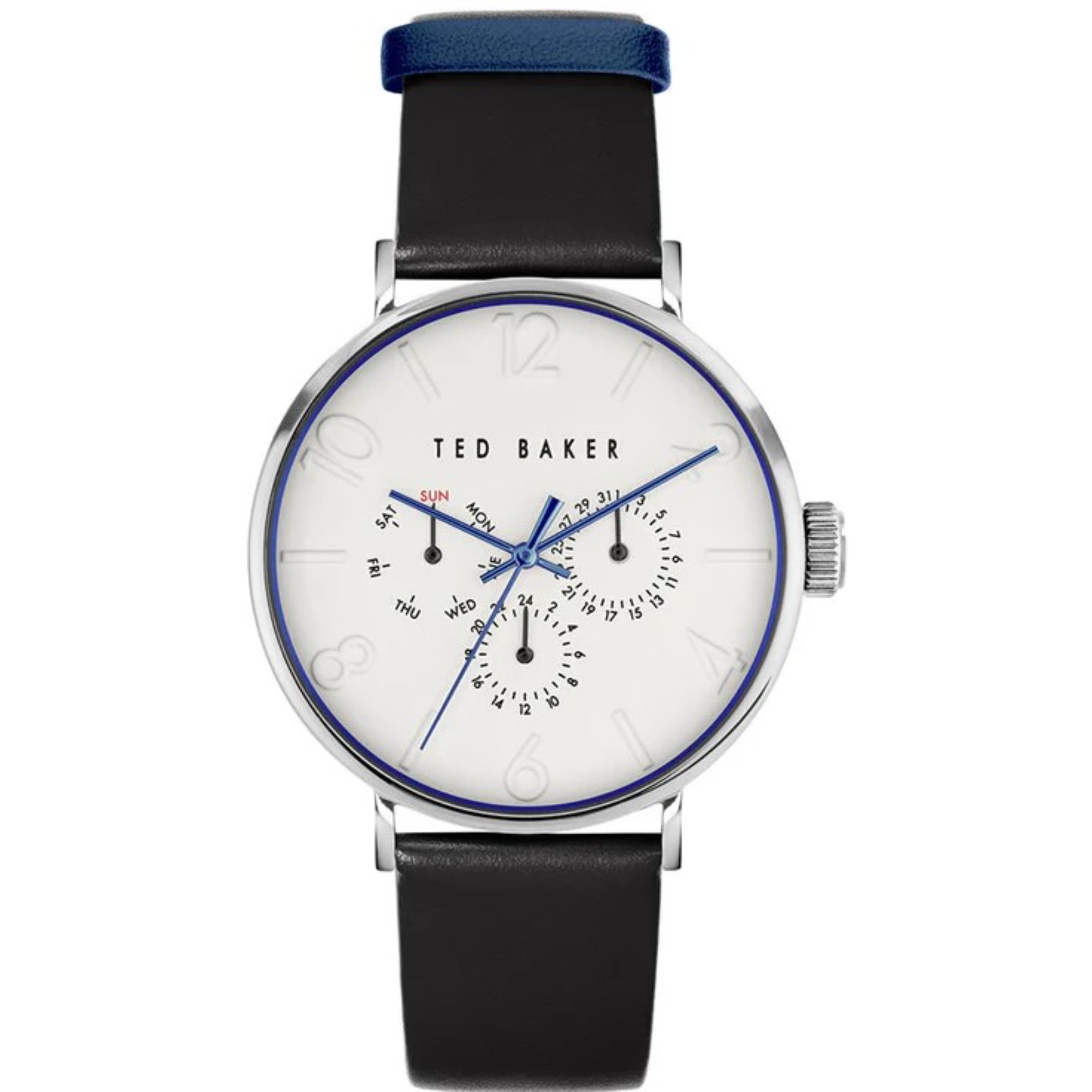 Ted Baker Phylipa Stainless Steel White Dial Men's Watch BKPPGF206
