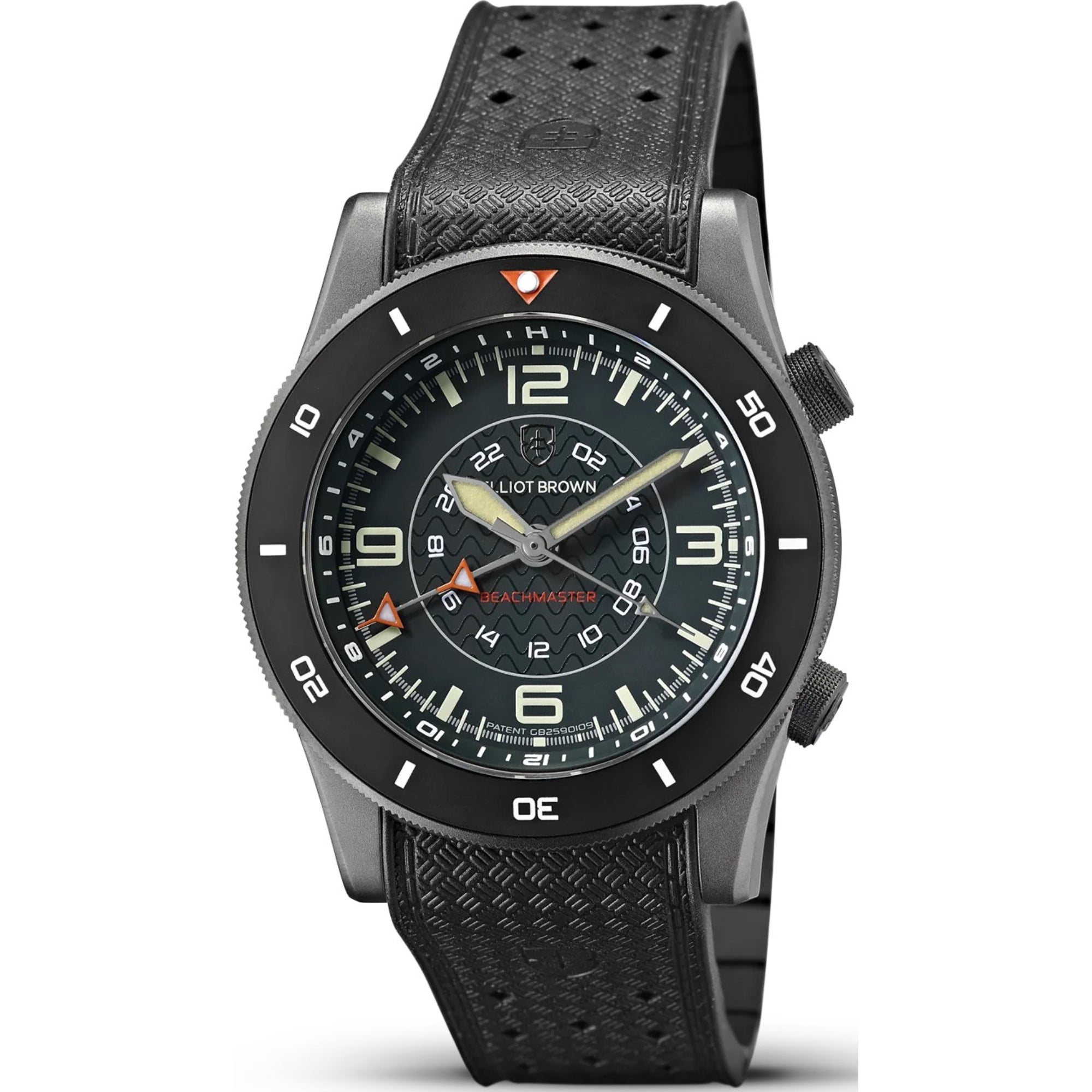 Elliot Brown Beachmaster NIVO Grey Dial Stainless Steel Strap Men’s Watch 0H0-623-B13