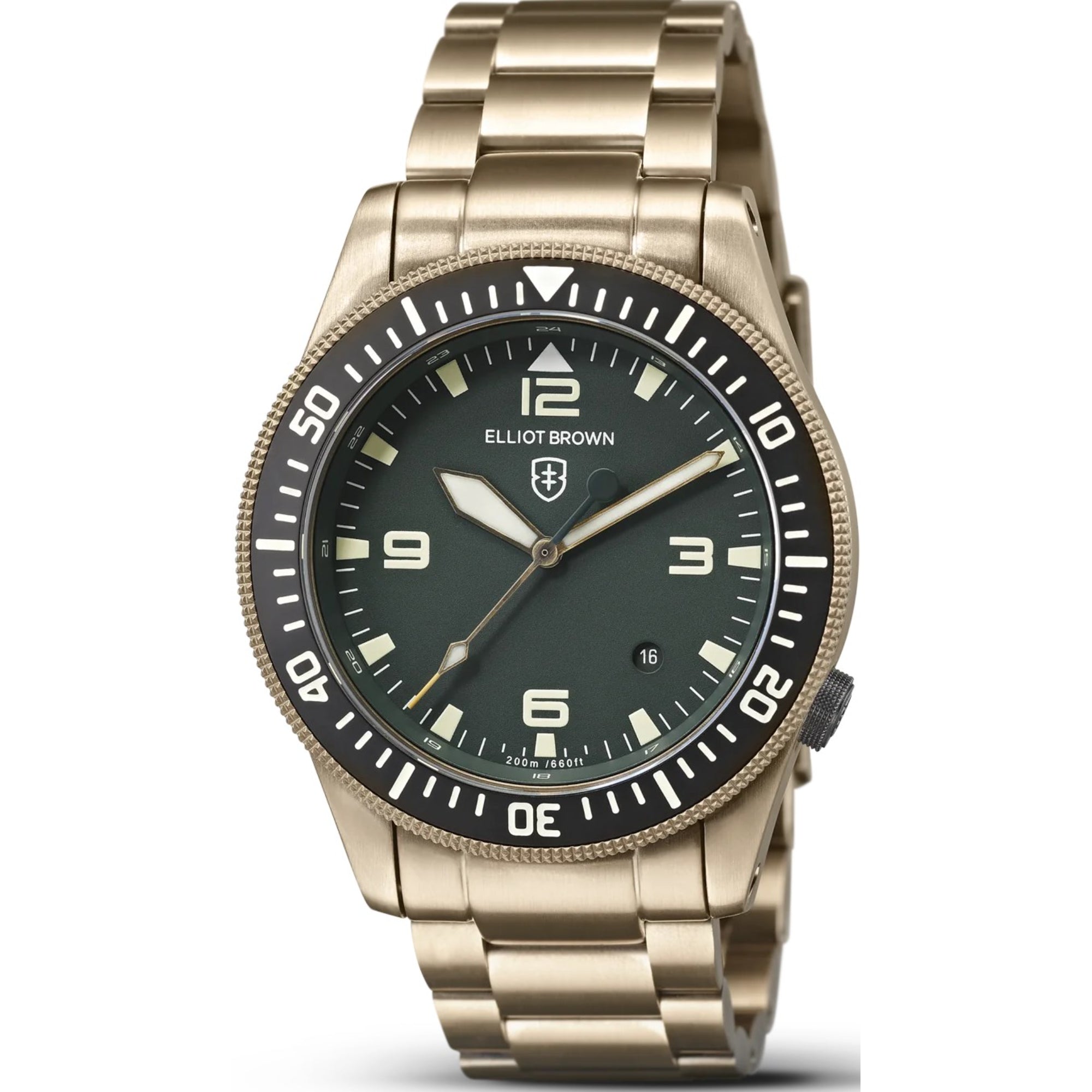 Elliot Brown Holton Nivo Bronze Case Grey Dial Men’s Watch 101-004-B12