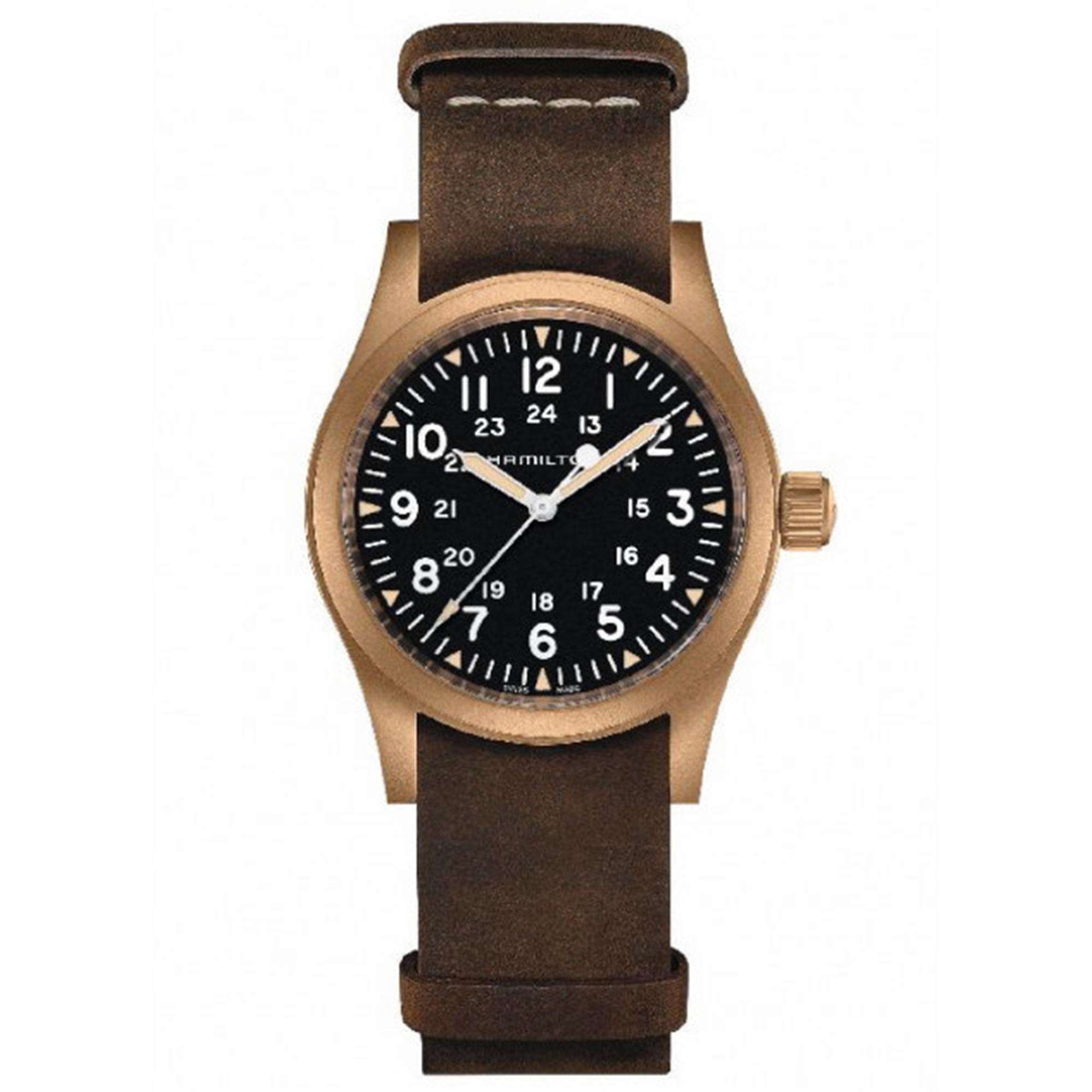 Hamilton Khaki Field Mechanical Bronze Men's Watch H69459530