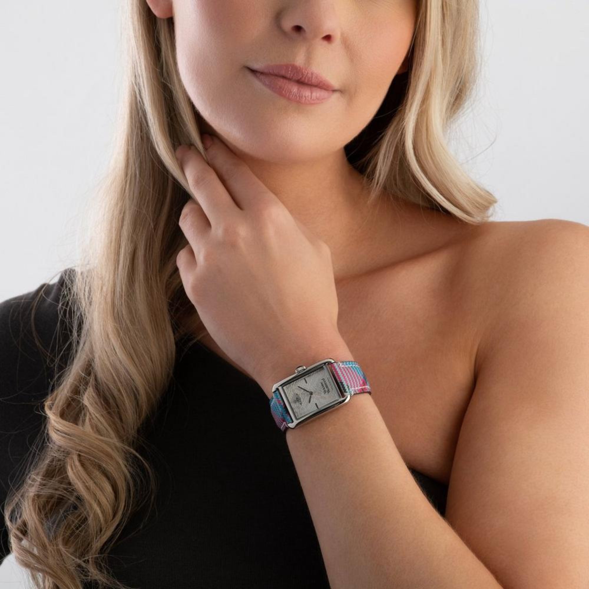 Vivienne Westwood Shacklewell Quartz Silver Dial Leather Strap Women's Watch VV297SLMT