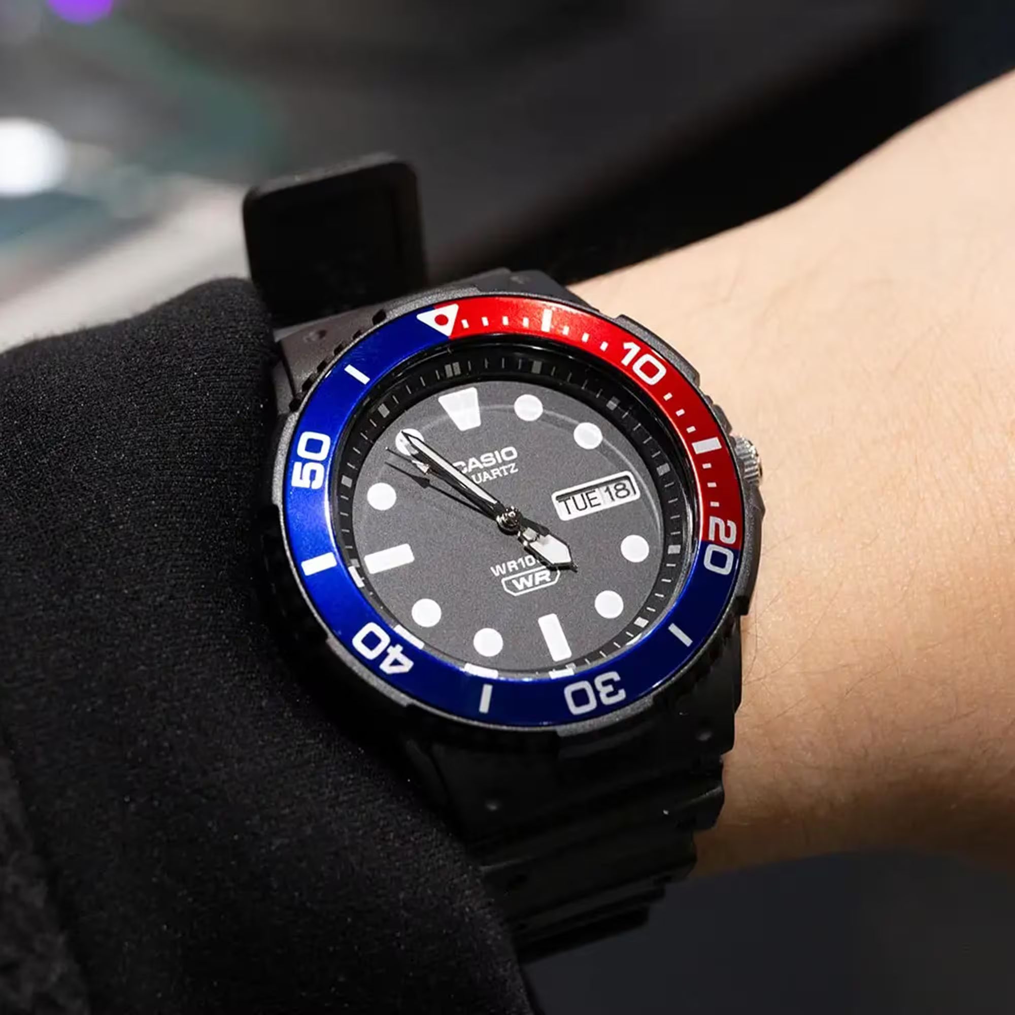 Casio Sport Standard Black Dial Men's Watch MRW-230H-1E2VEF