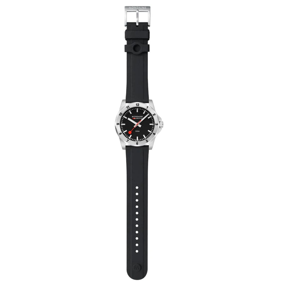 Mondaine Numeri Quartz Black Dial Men's Watch MSN.42120.RB