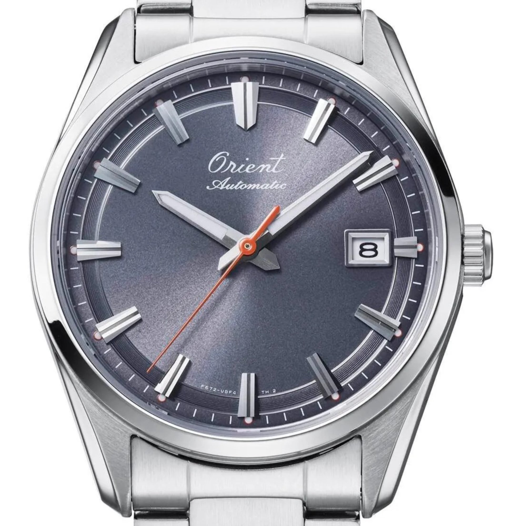 Orient Contemporary Stretto Date 75th Anniversary Limited Edition Grey Dial Men's Watch RA-AC0R04N30B