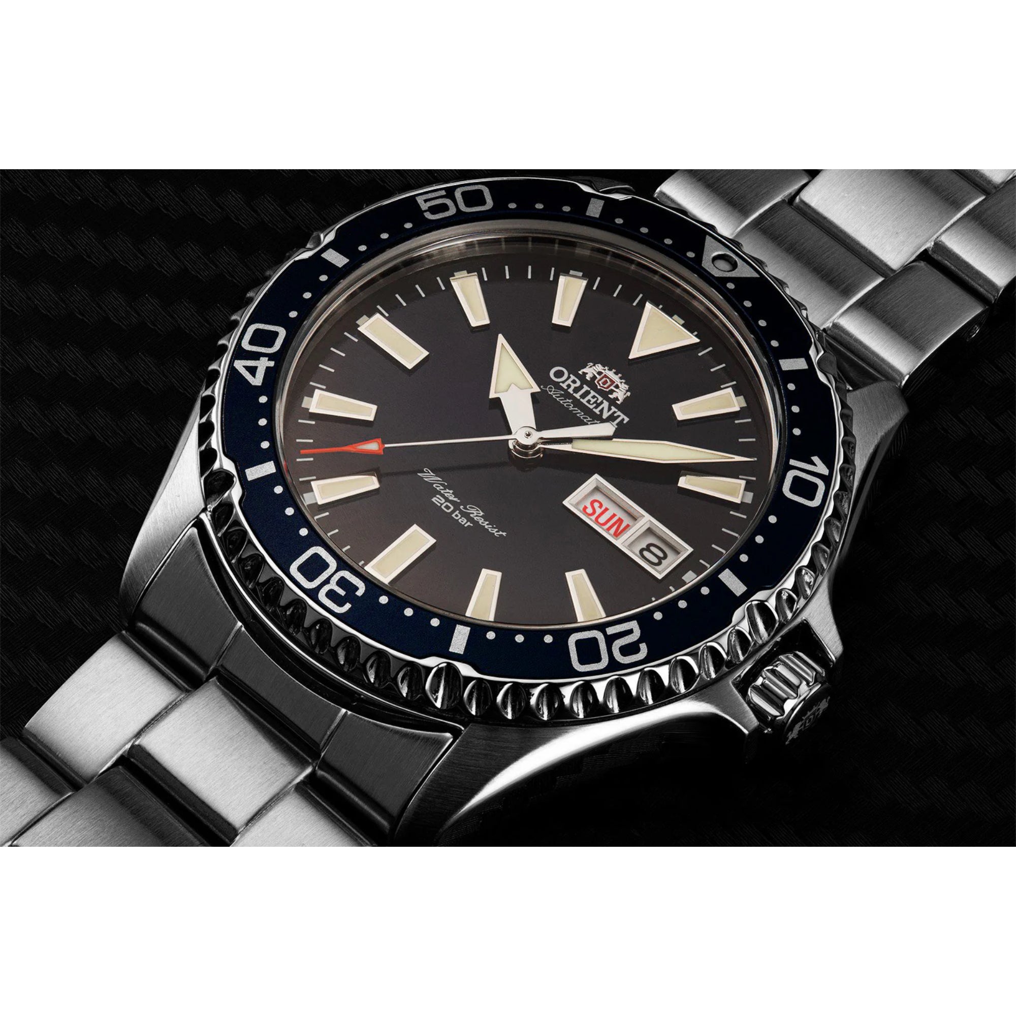 Orient Kamasu Mako III Automatic Blue Dial Men’s Dive Watch RA-AA0002L39B