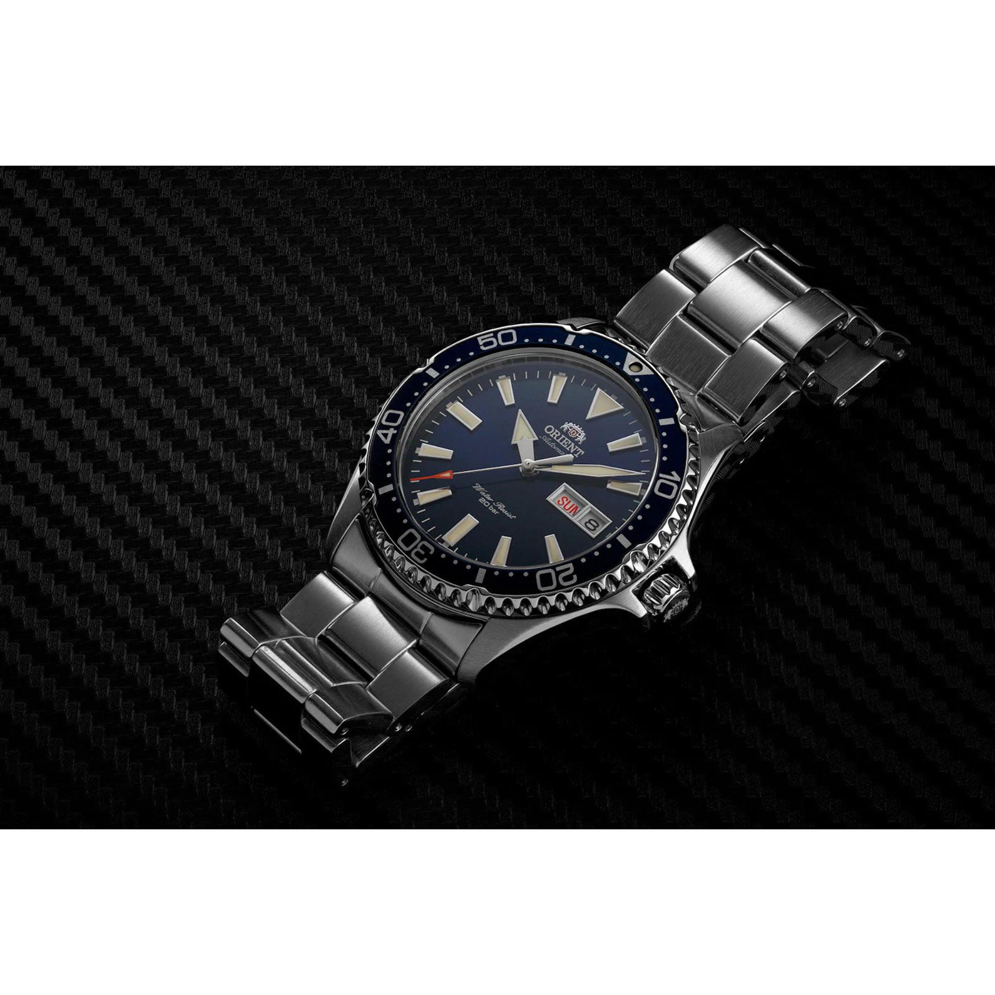 Orient Kamasu Mako III Automatic Blue Dial Men’s Dive Watch RA-AA0002L39B