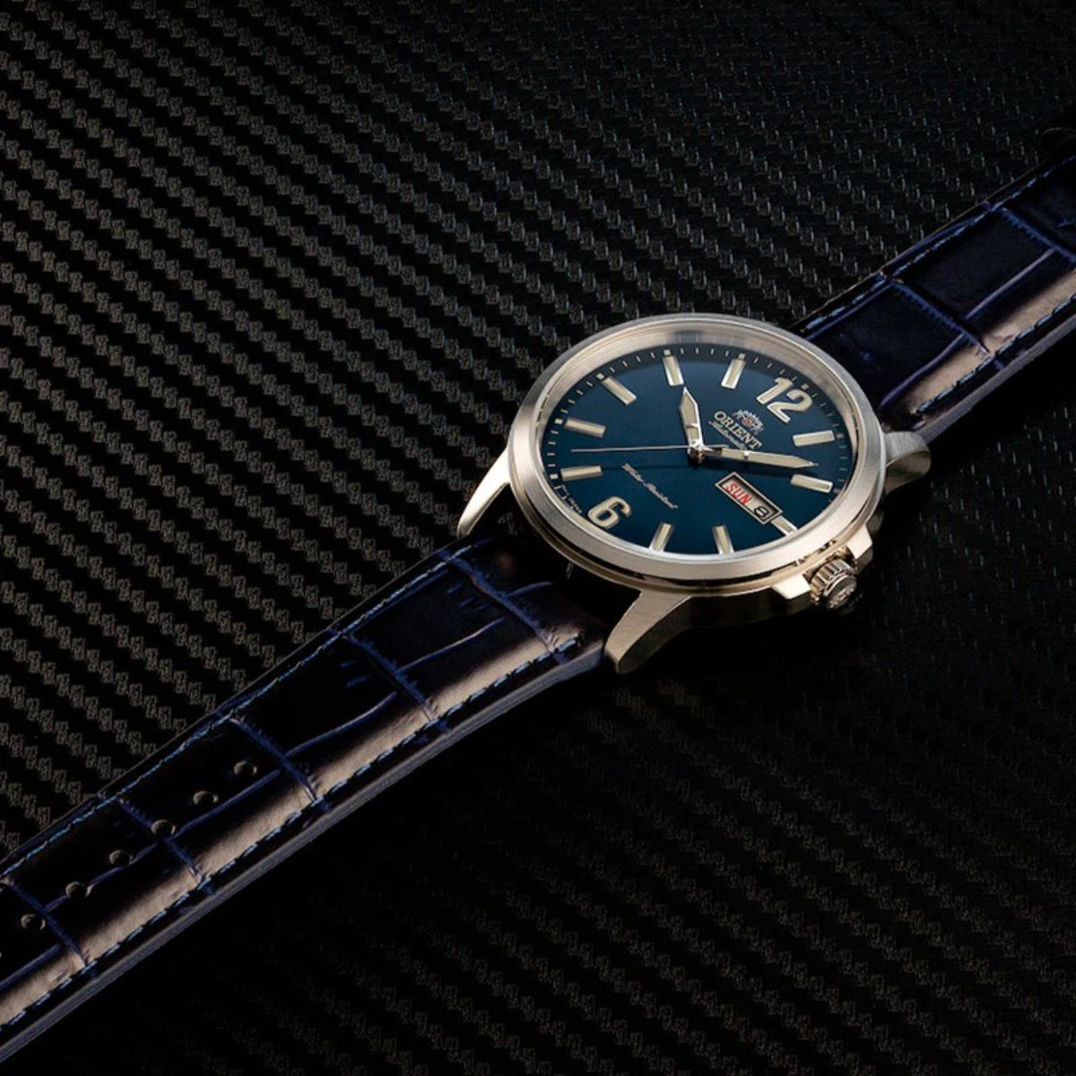 Orient Contemporary Blue Dial Men’s Watch RA-AA0C05L39B